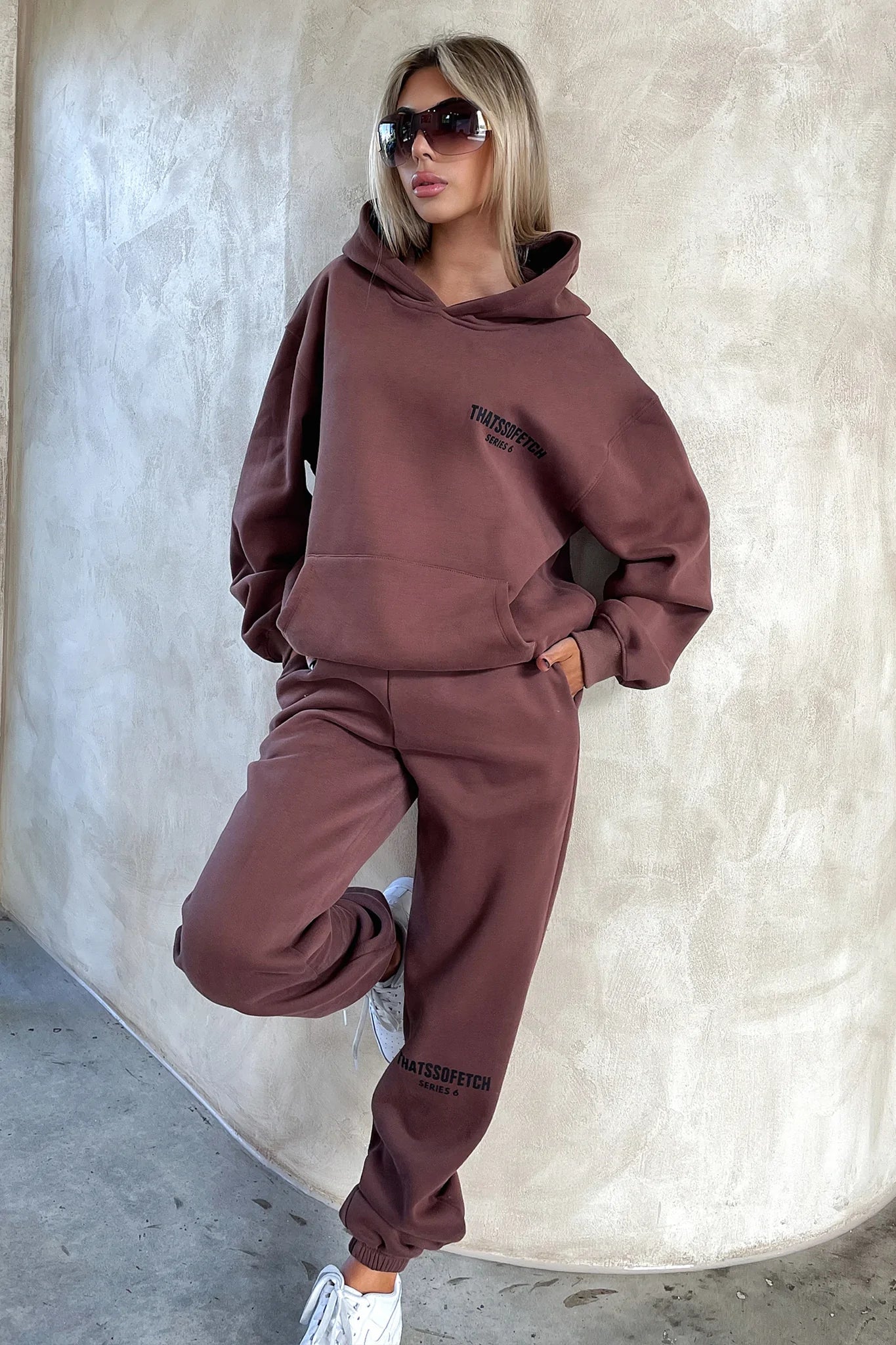 Series 6 Hoodie - Brown-Coutiqo