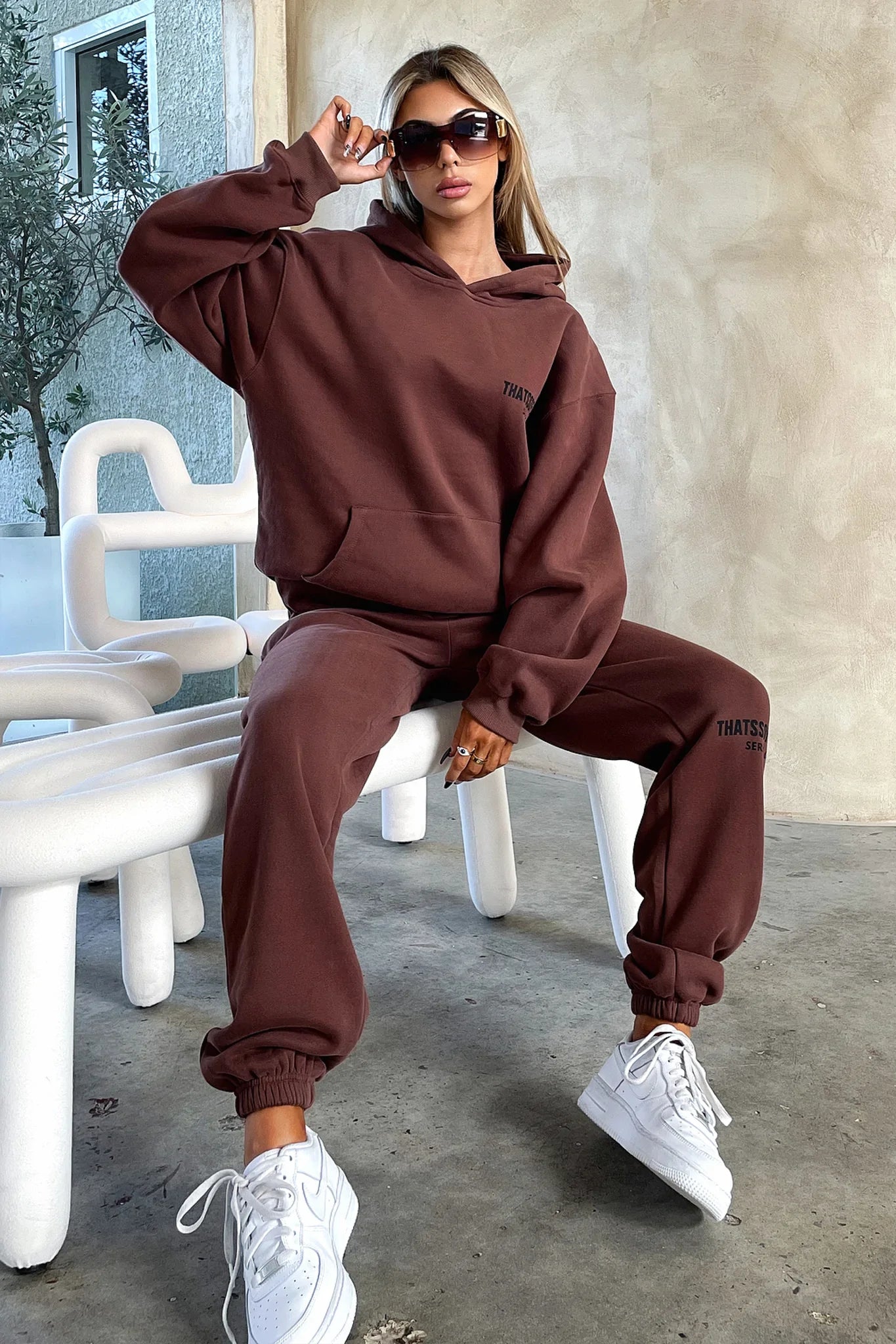 Series 6 Hoodie - Brown-Coutiqo