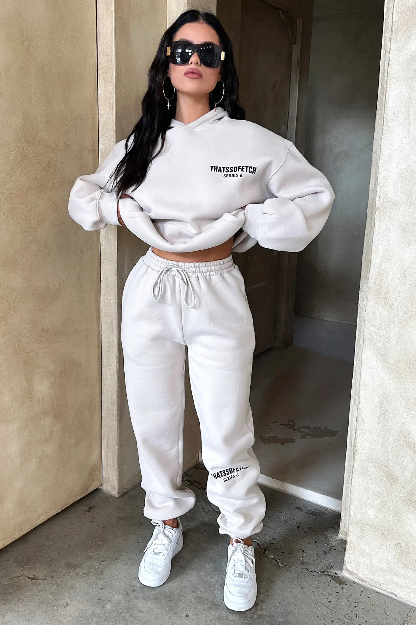 Series 6 Hoodie - Bone-Coutiqo