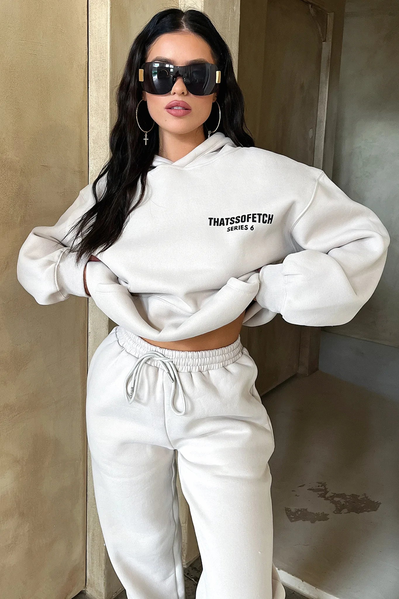 Series 6 Hoodie - Bone-Coutiqo