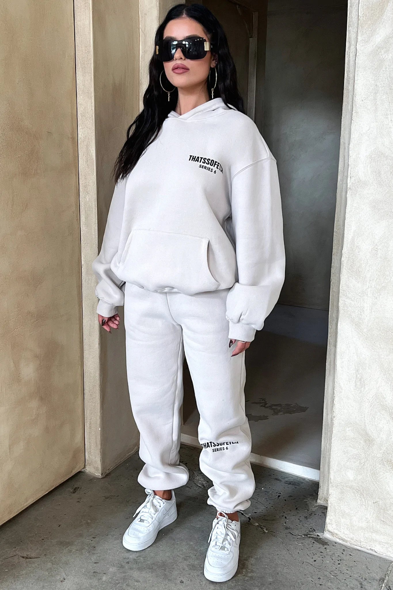 Series 6 Hoodie - Bone-Coutiqo