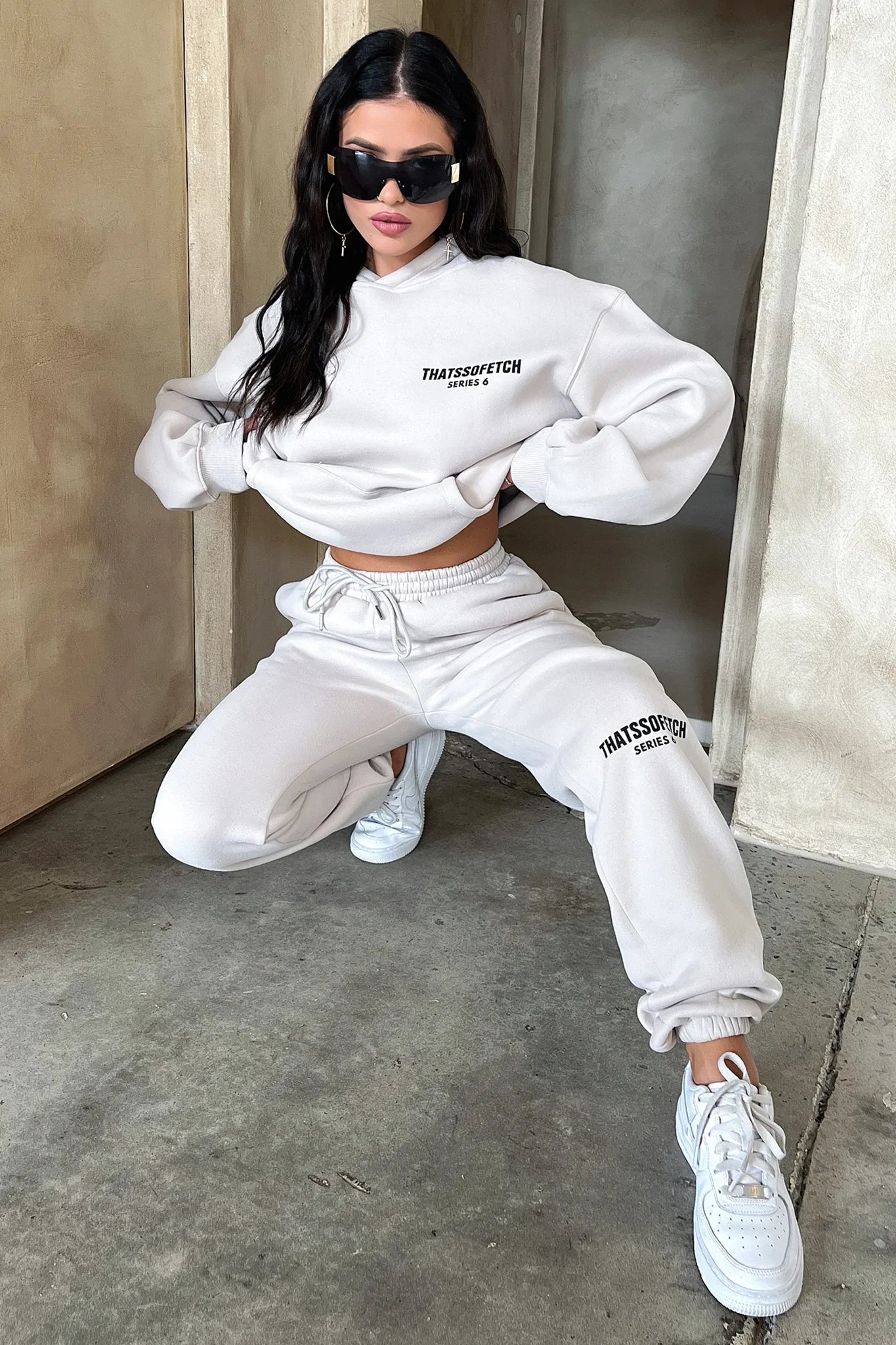 Series 6 Hoodie - Bone-Coutiqo