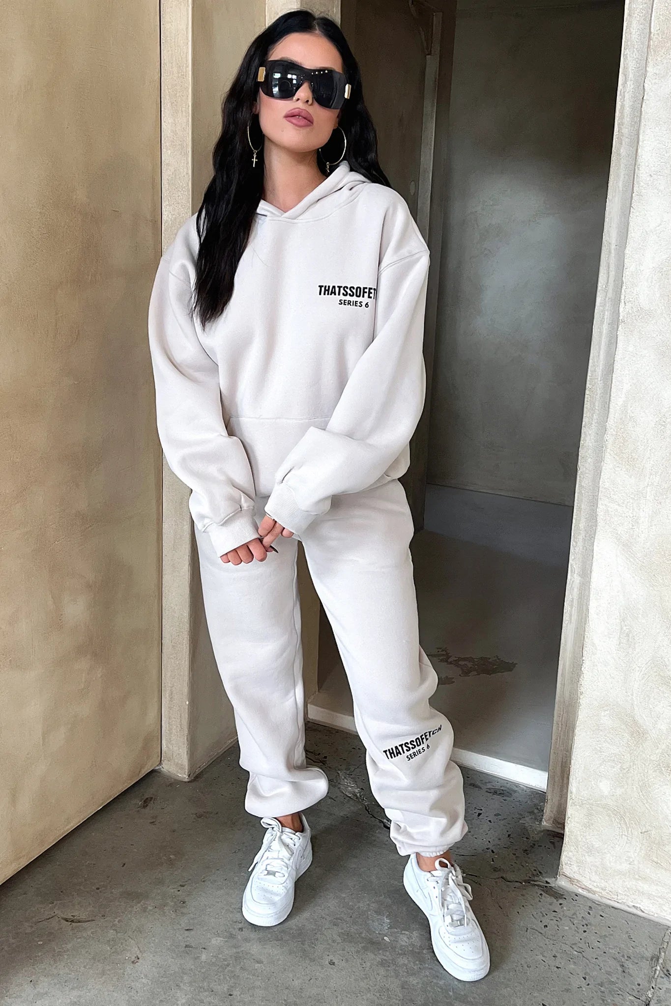 Series 6 Hoodie - Bone-Coutiqo
