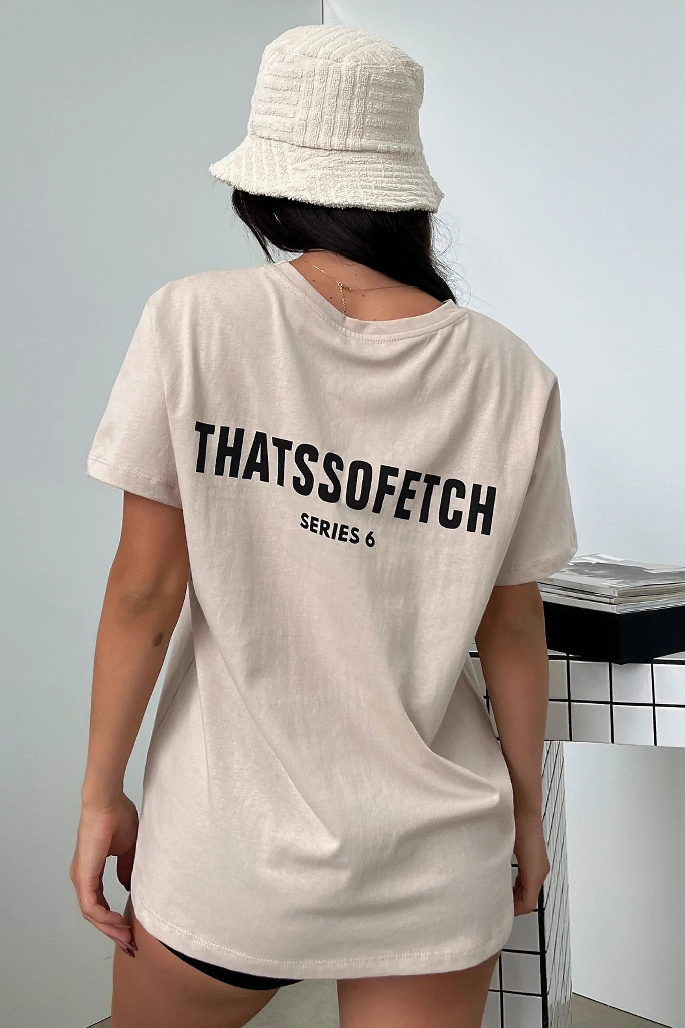 Series 6 Tee - Bone-Coutiqo