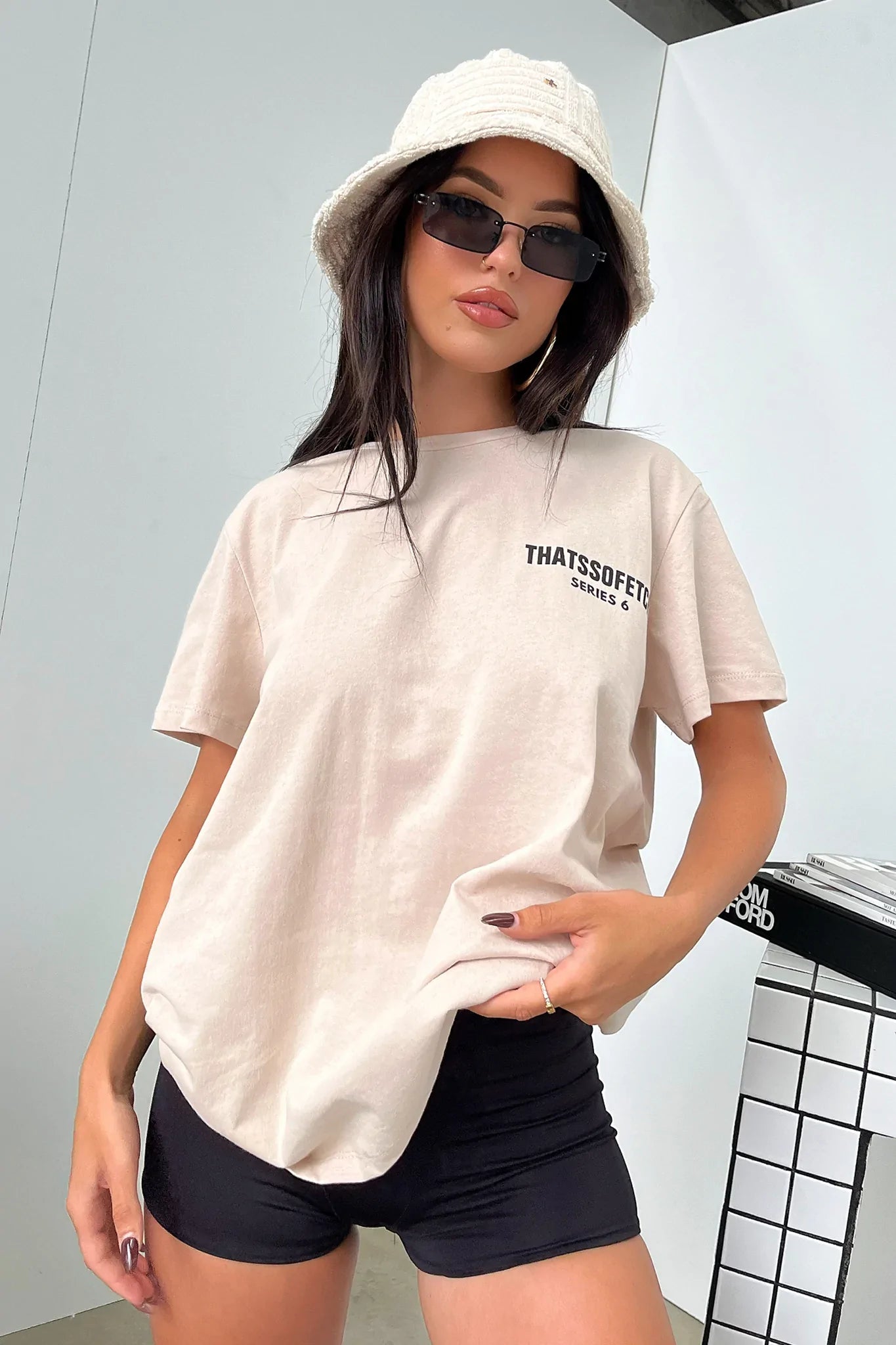 Series 6 Tee - Bone-Coutiqo