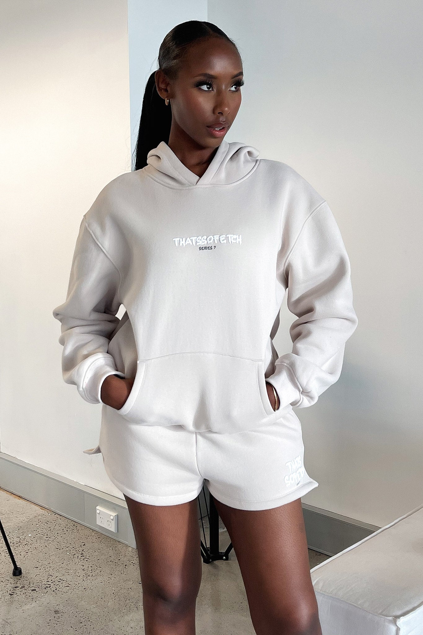 Series 7 Shorts - Bone-Coutiqo