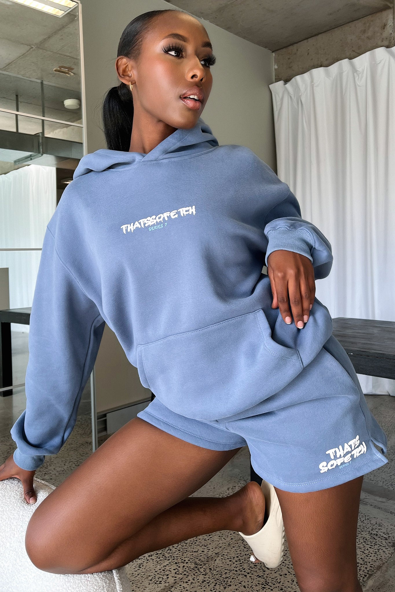 Series 7 Shorts - Blue-Coutiqo