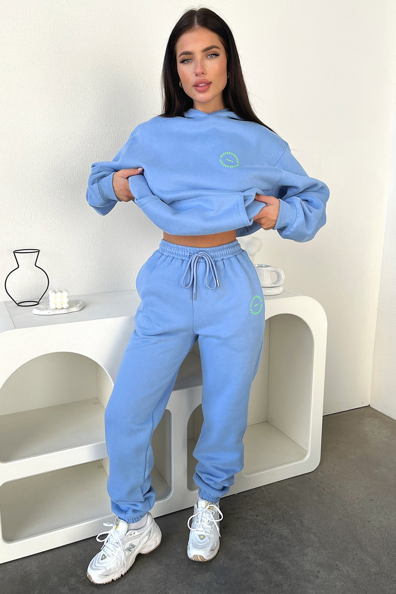 Series 8 Sweatpants - Blue-Coutiqo