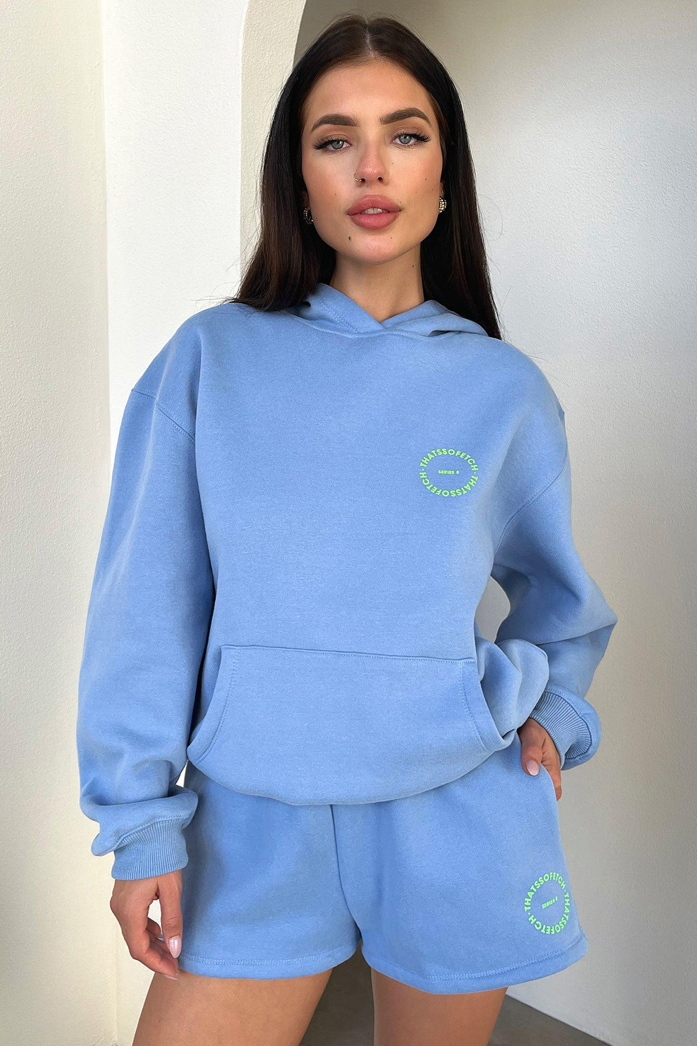 Series 8 Hoodie - Blue-Coutiqo