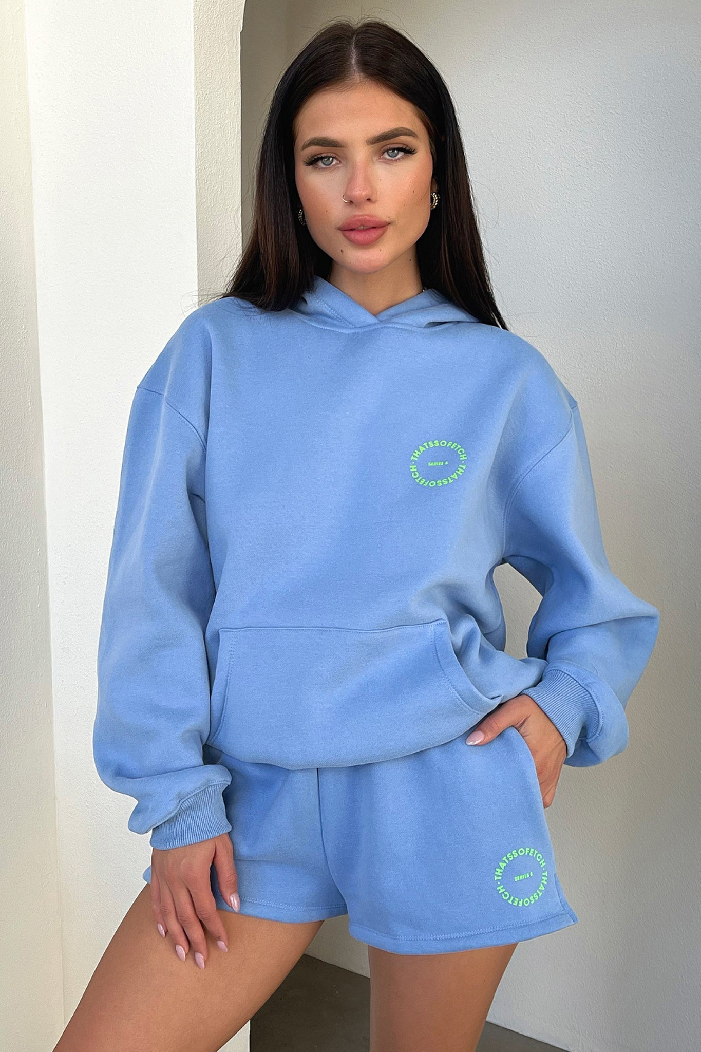 Series 8 Hoodie - Blue-Coutiqo