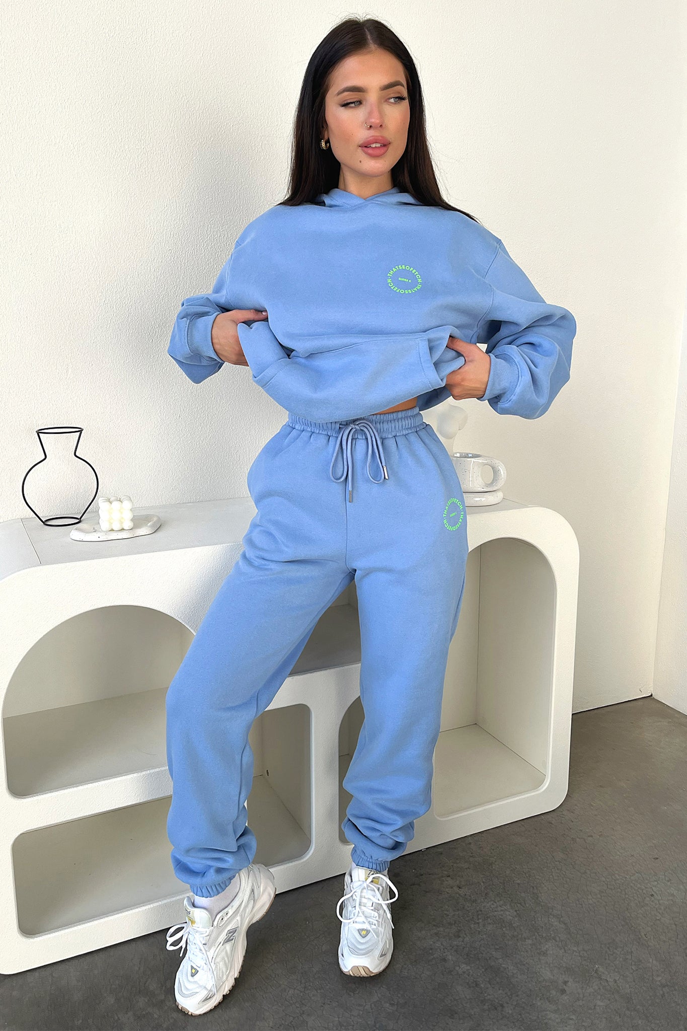 Series 8 Sweatpants - Blue-Coutiqo