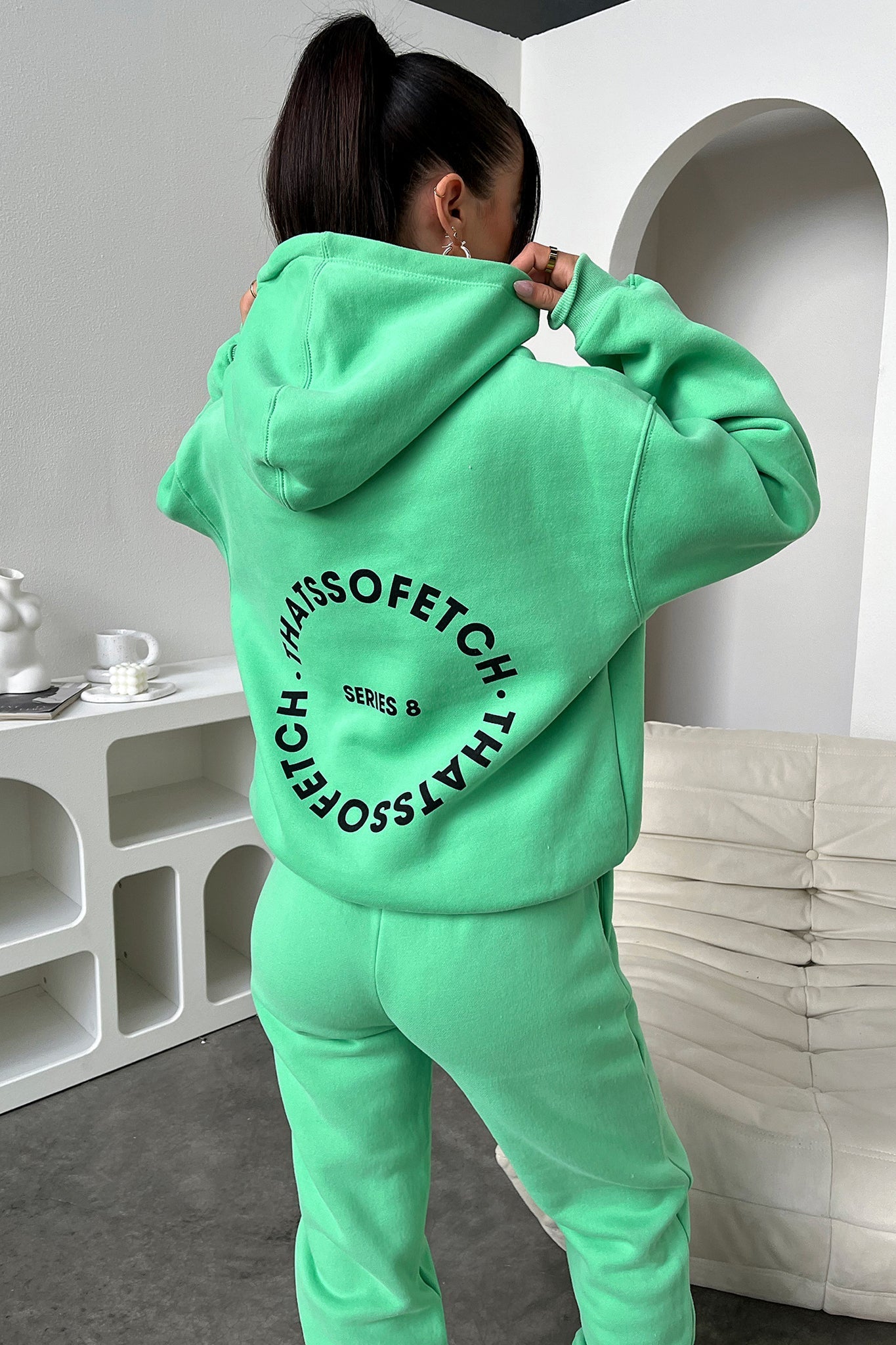 Series 8 Sweatpants - Green-Coutiqo