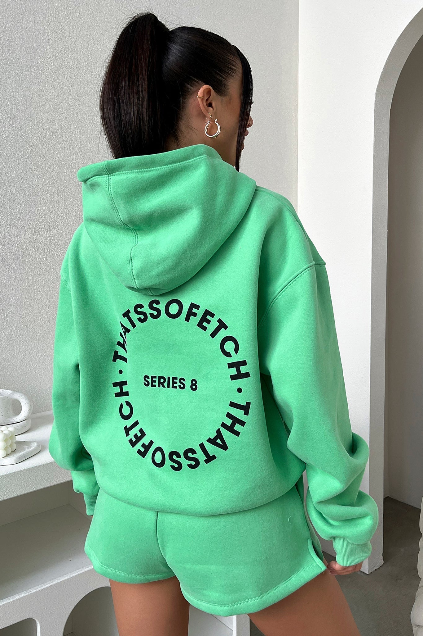 Series 8 Shorts - Green-Coutiqo