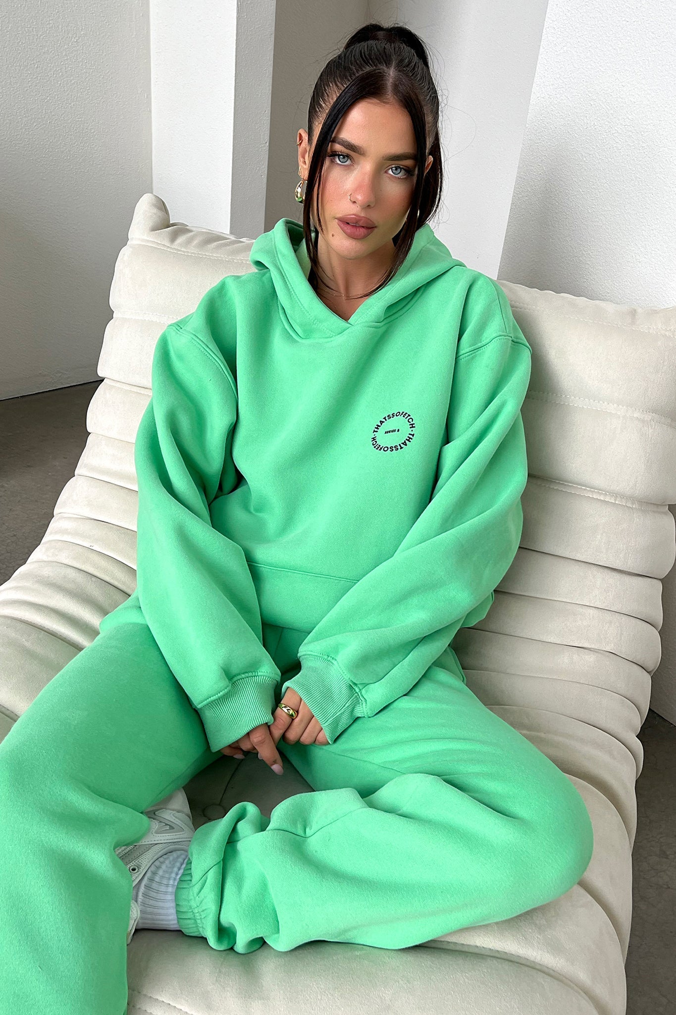 Series 8 Sweatpants - Green-Coutiqo