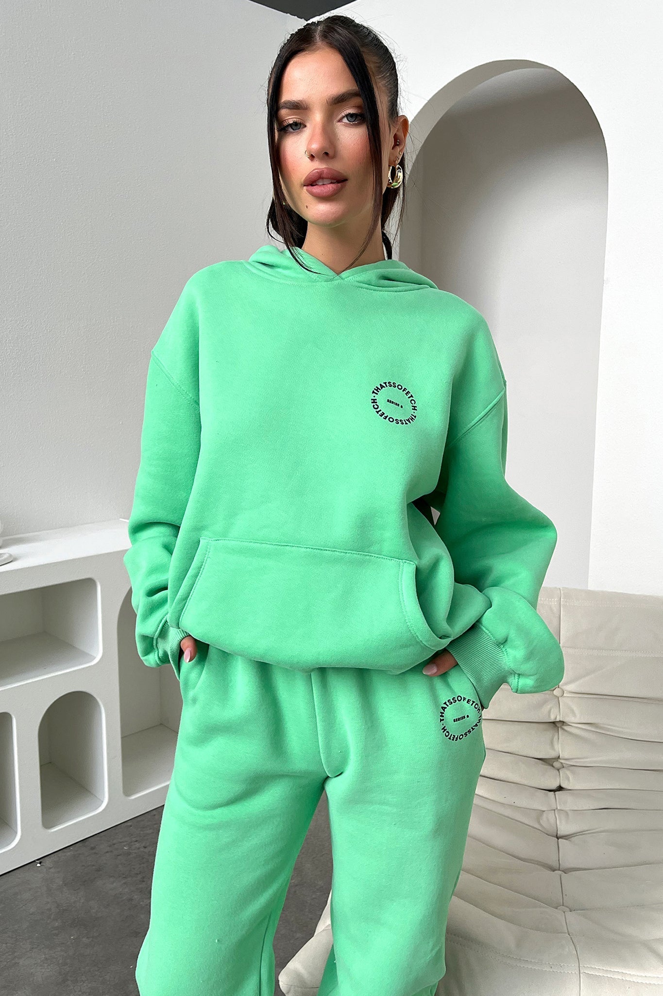 Series 8 Sweatpants - Green-Coutiqo