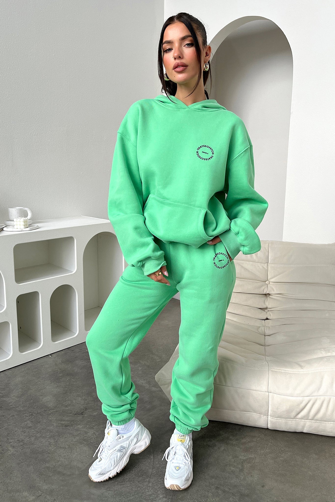 Series 8 Sweatpants - Green-Coutiqo