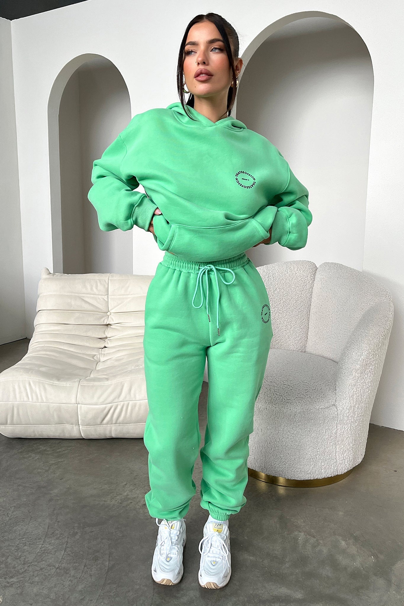 Series 8 Sweatpants - Green-Coutiqo