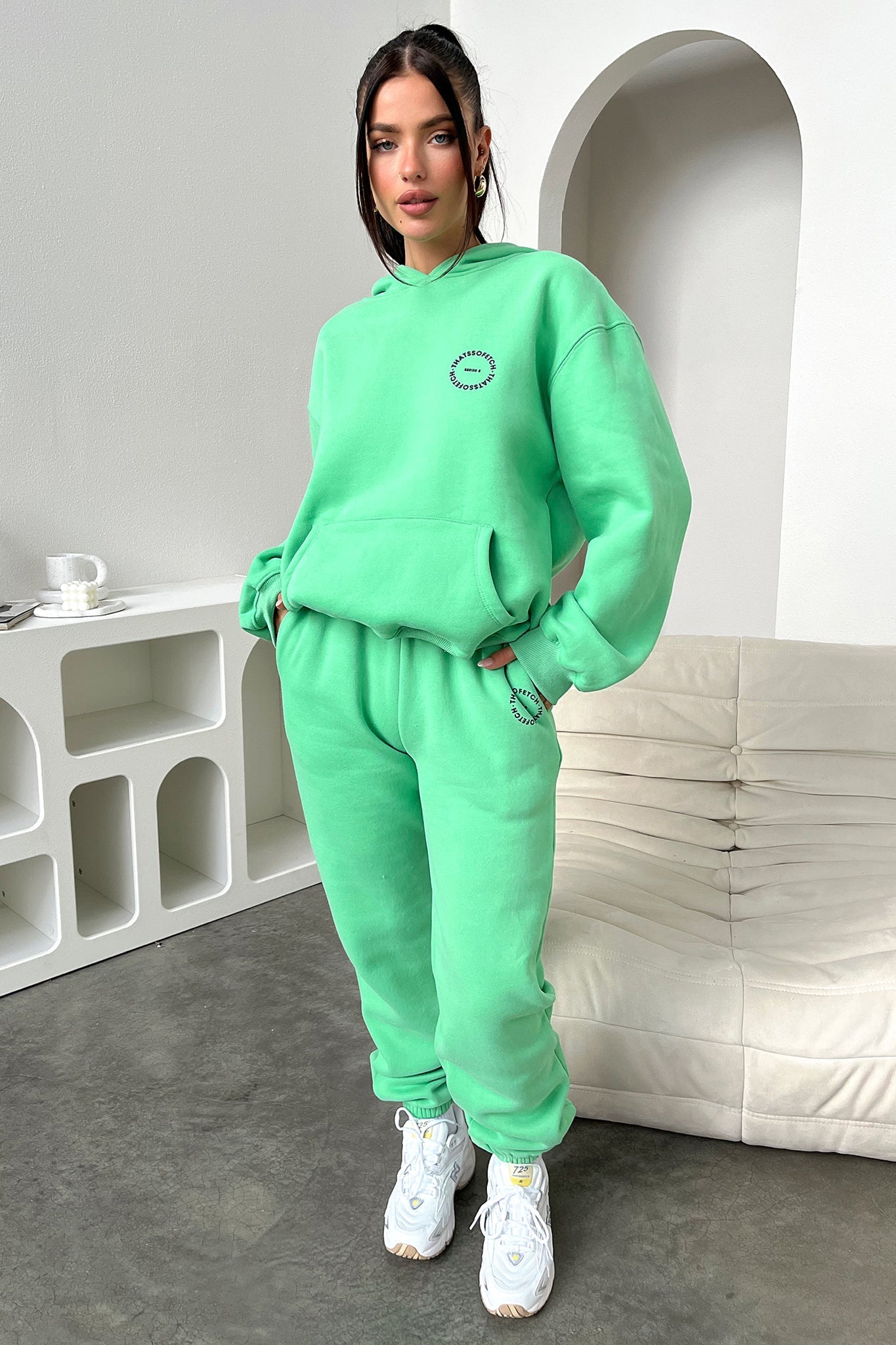 Series 8 Sweatpants - Green-Coutiqo