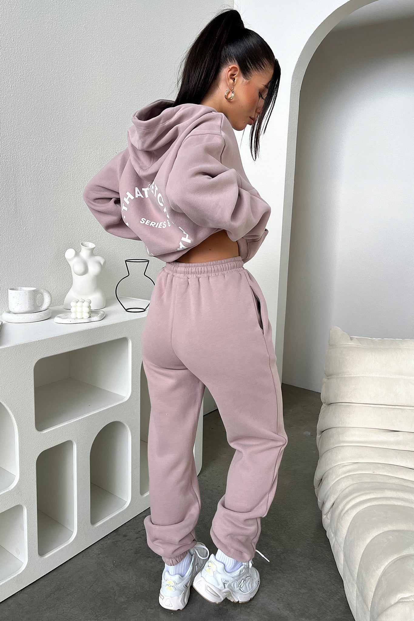 Series 8 Sweatpants - Mocha-Coutiqo