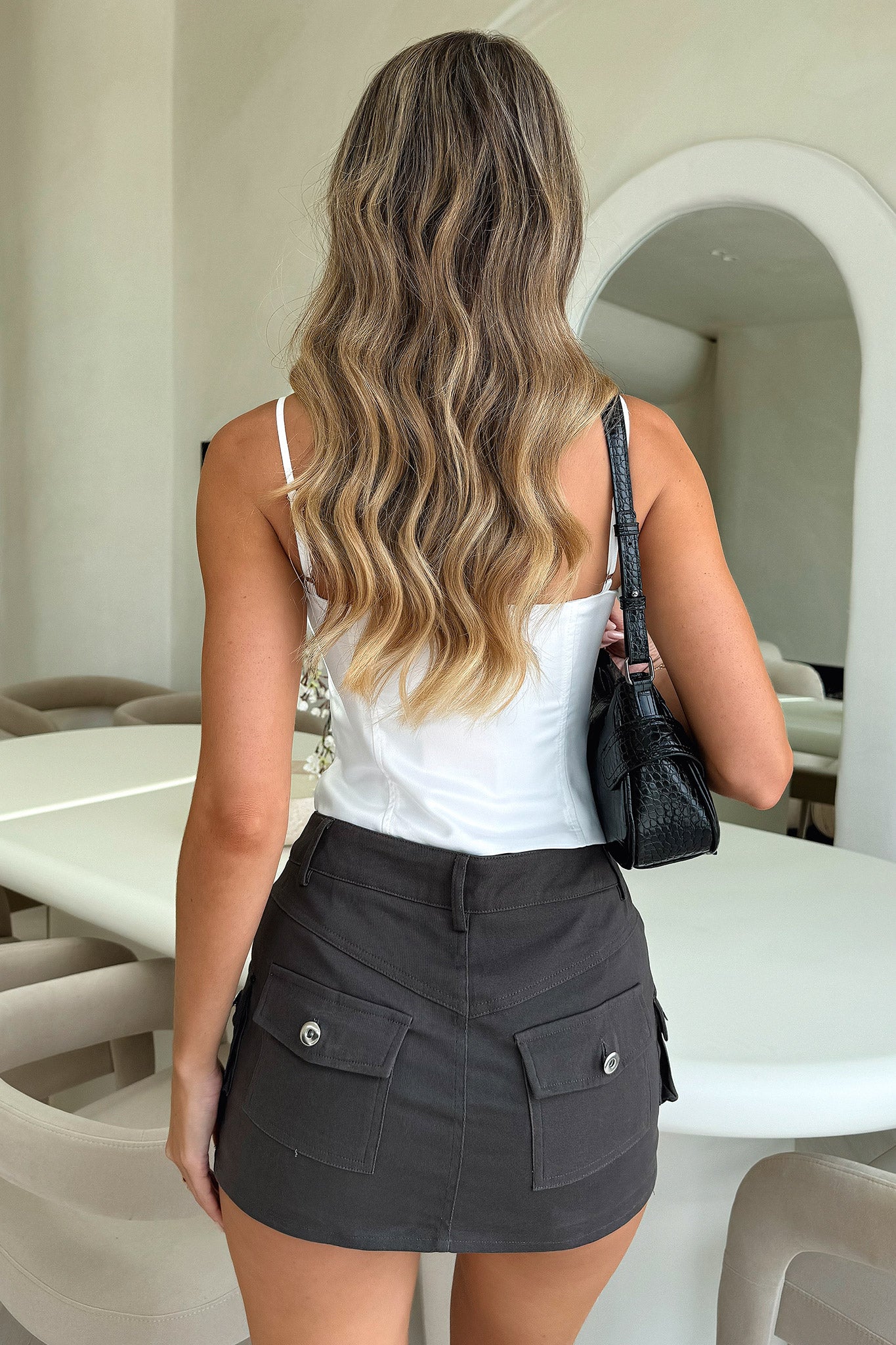 Shayan Top - White-Coutiqo
