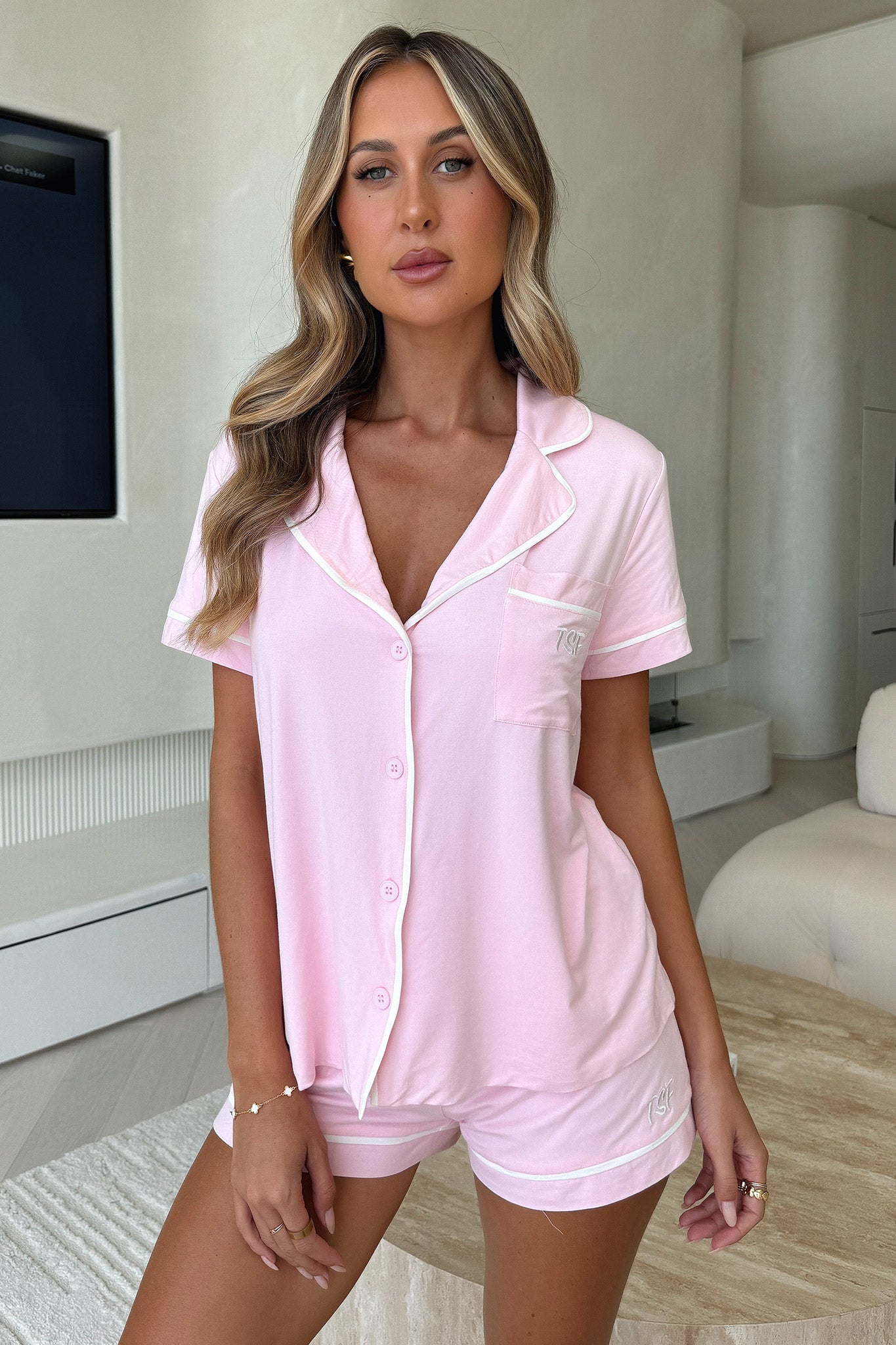 Siesta Top - Pink-Coutiqo