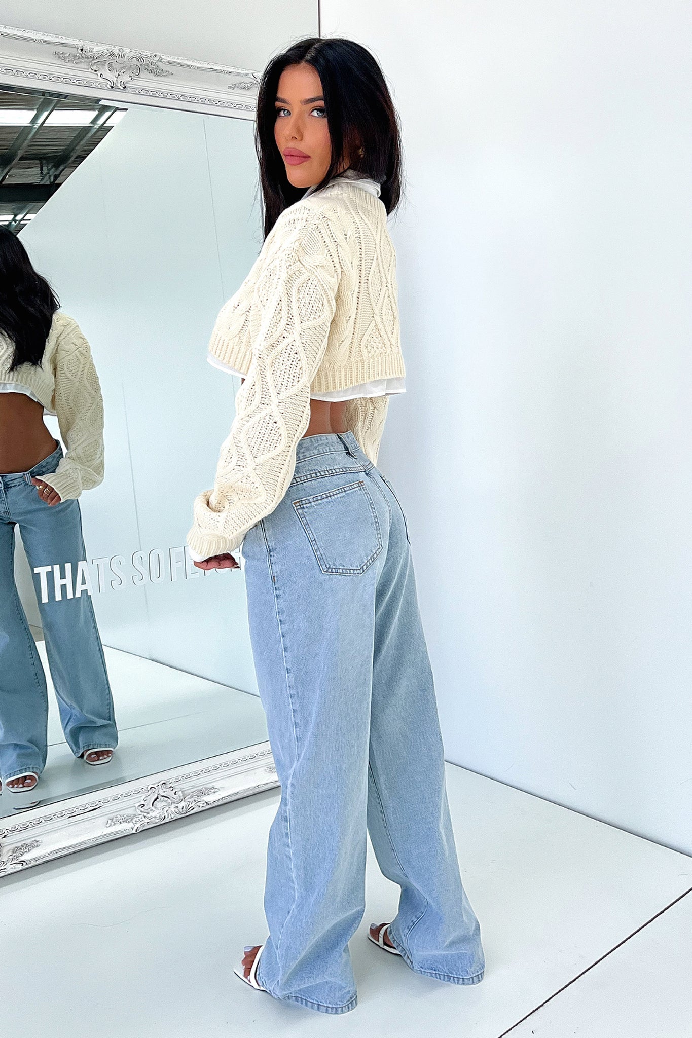 Lioness Sonny Knit Crop - Cream-Coutiqo