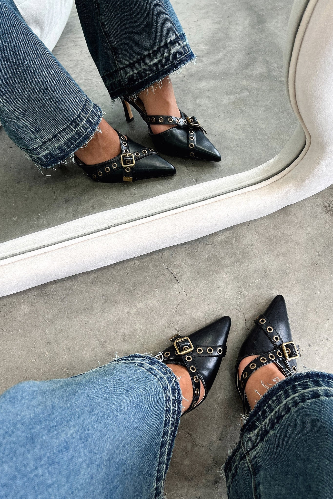 Talika Heels - Black-Coutiqo