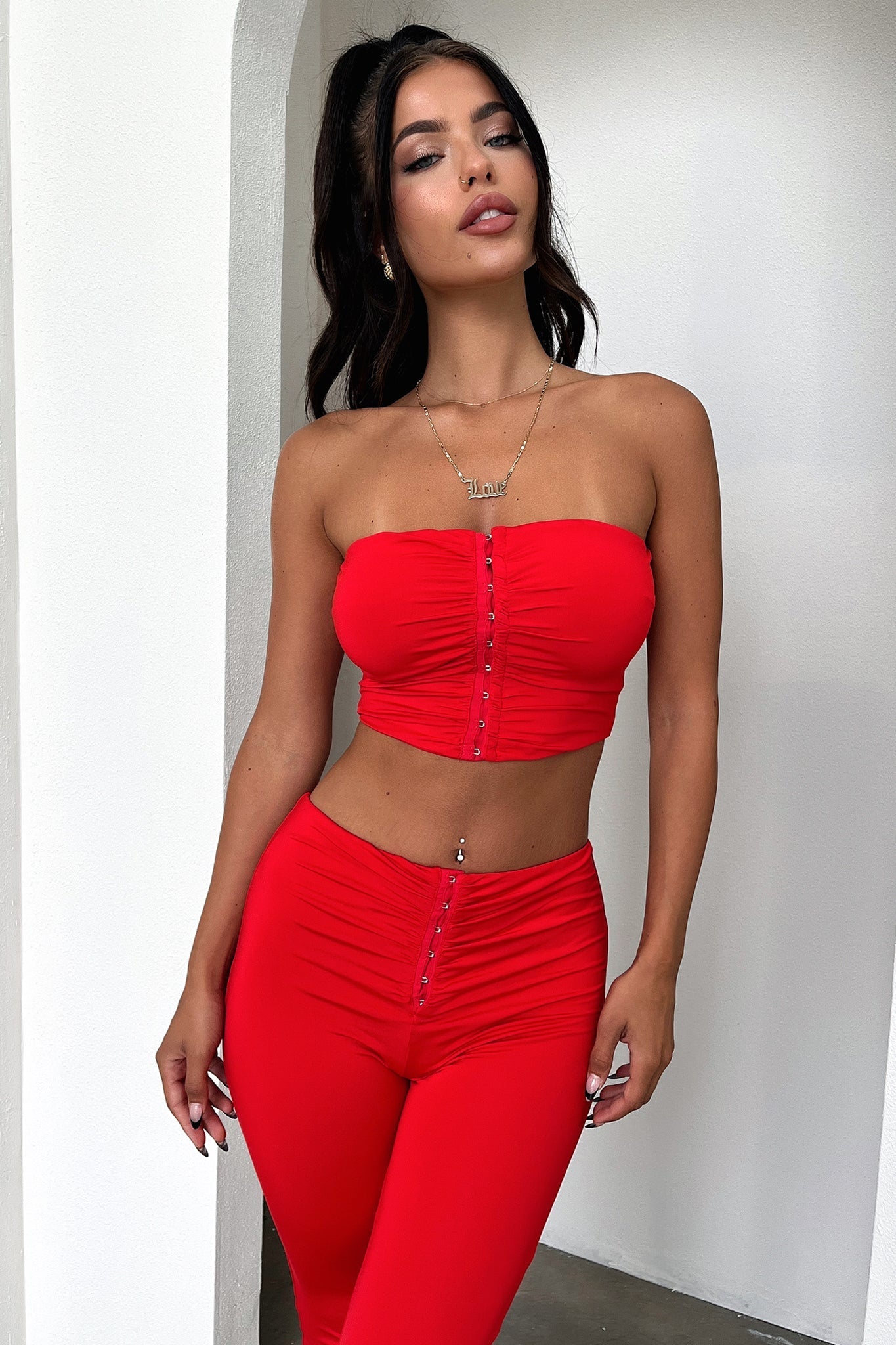 Tarla Crop - Red-Coutiqo