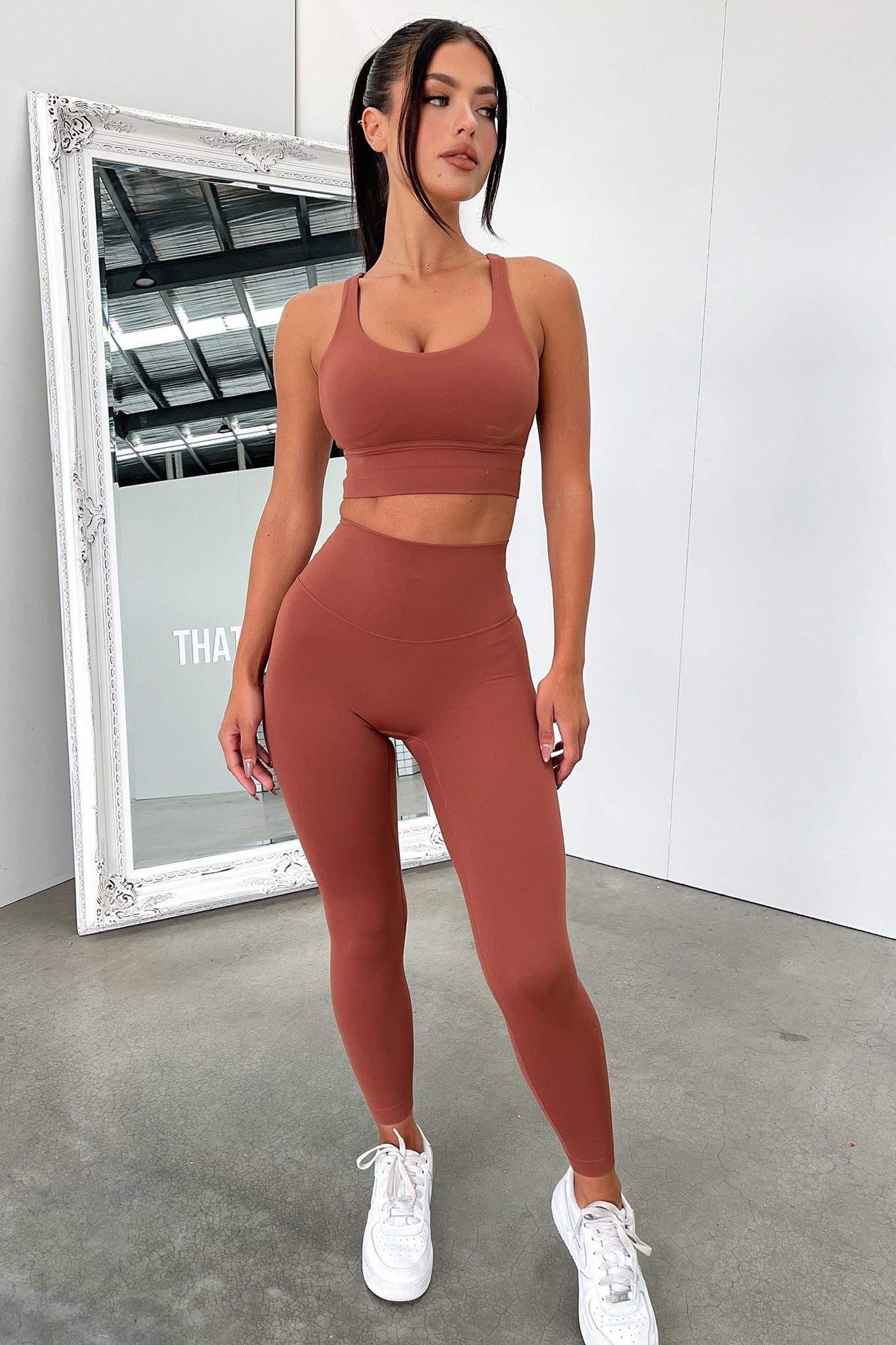 True Tights - Brown-Coutiqo