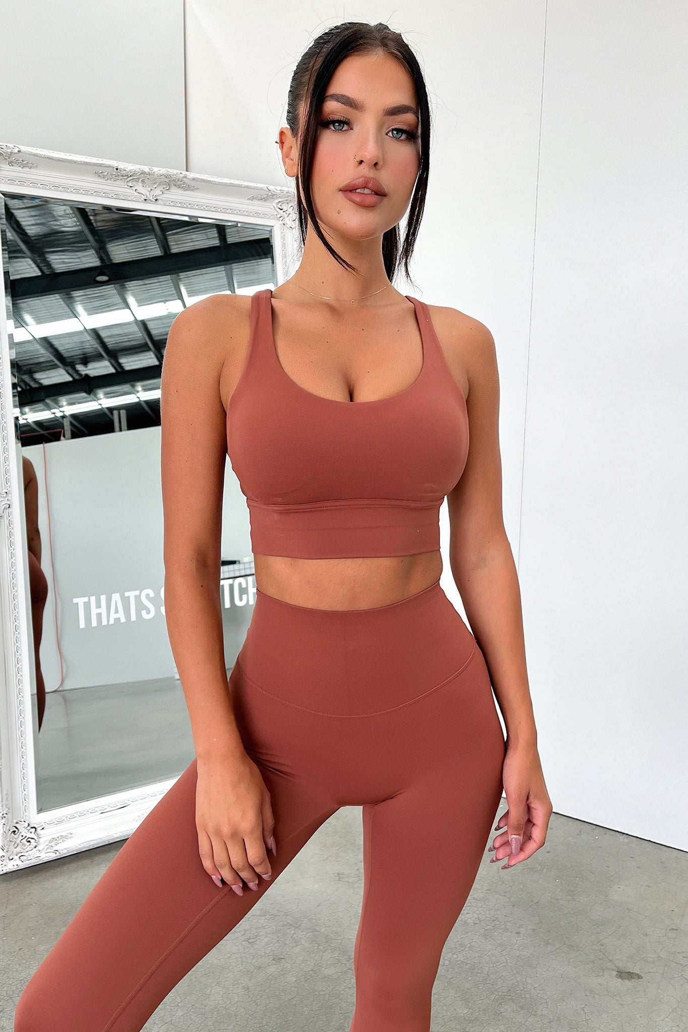 True Tights - Brown-Coutiqo