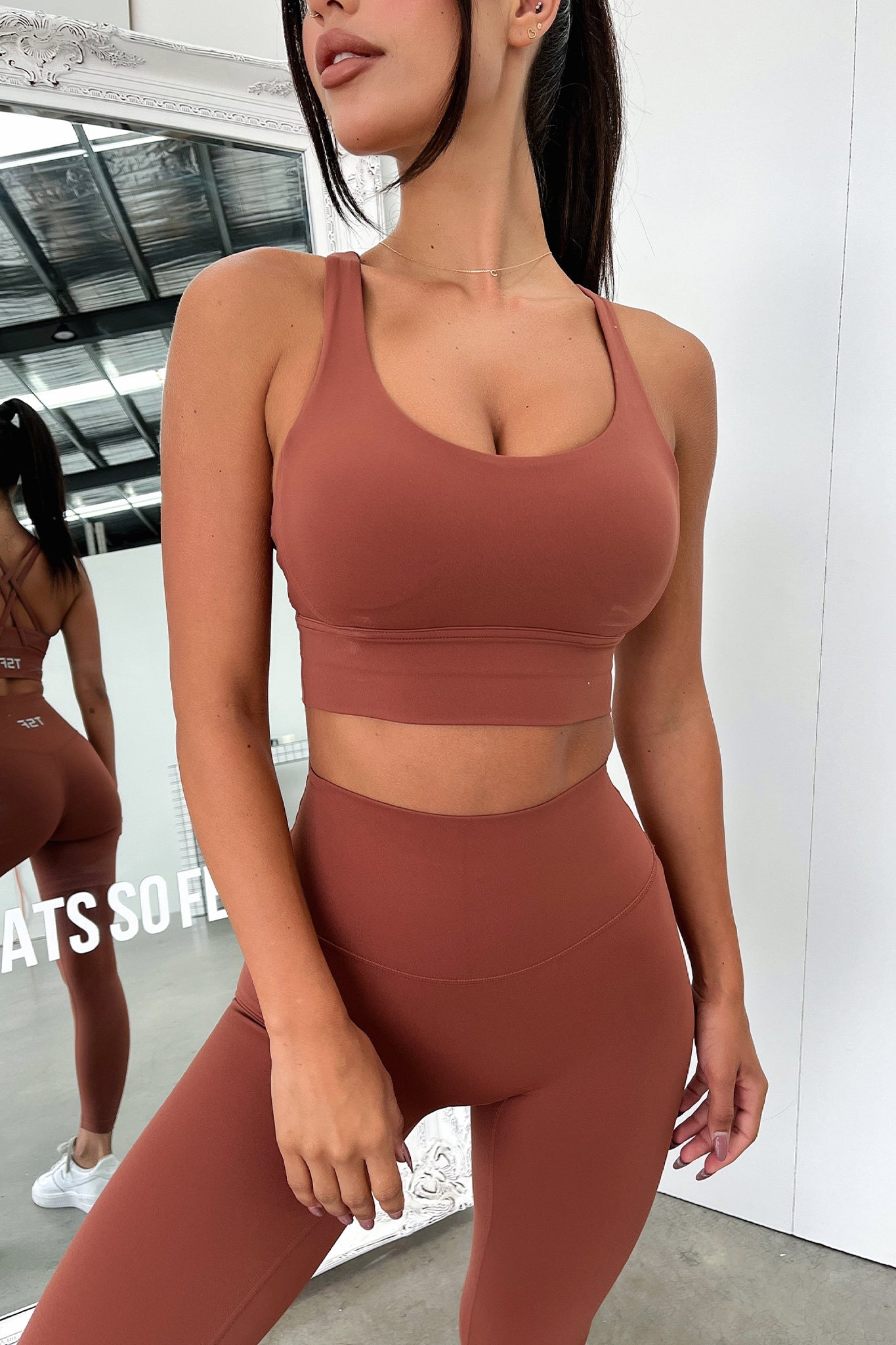 True Tights - Brown-Coutiqo