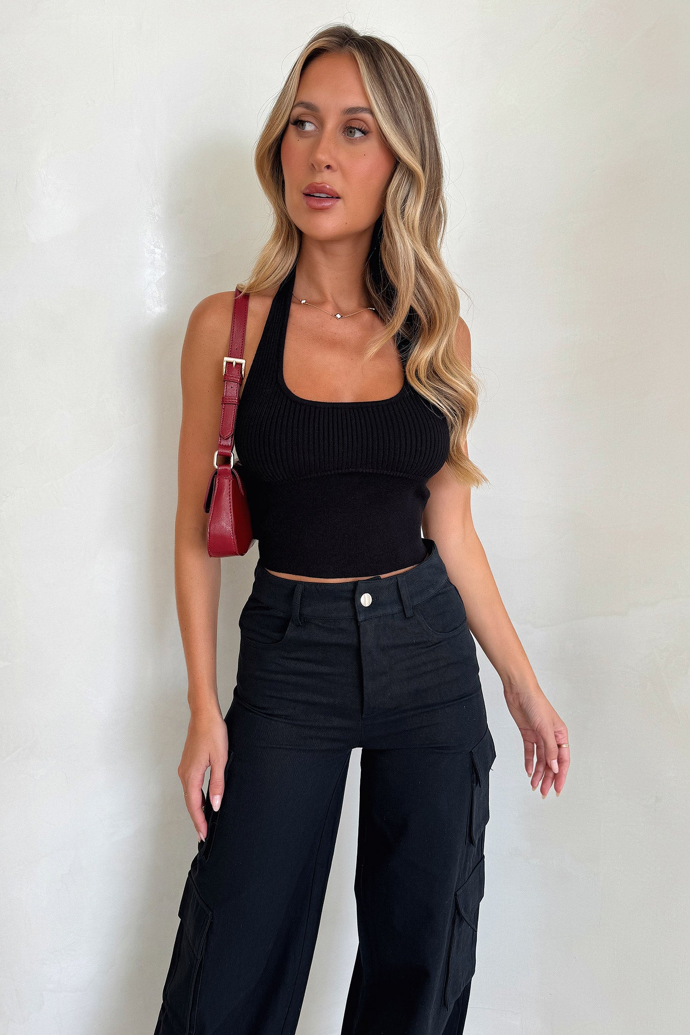 Venus Cargo Pants - Black Tall-Coutiqo