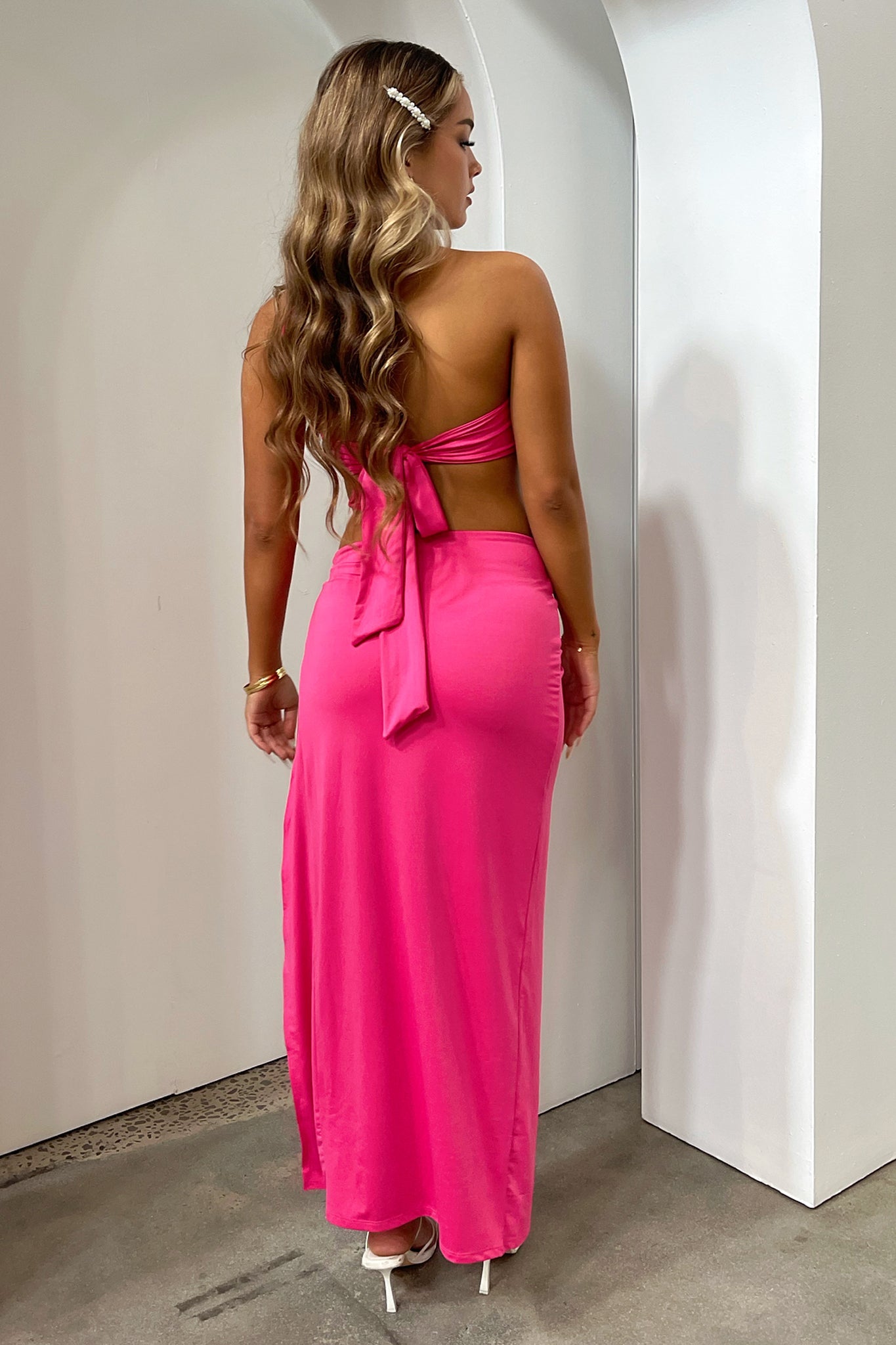 Victoria Crop - Pink-Coutiqo