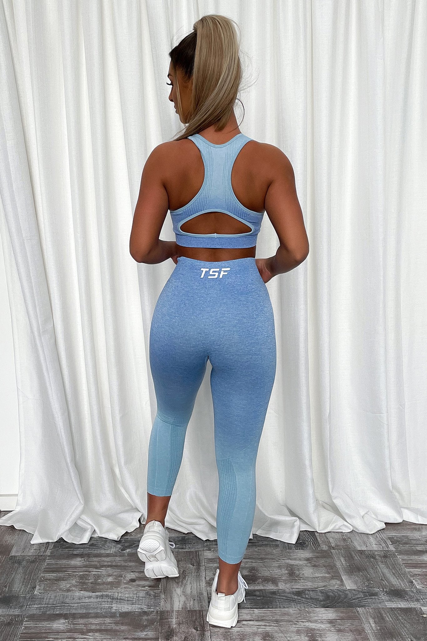 Zala Tights - Blue Ombre-Coutiqo