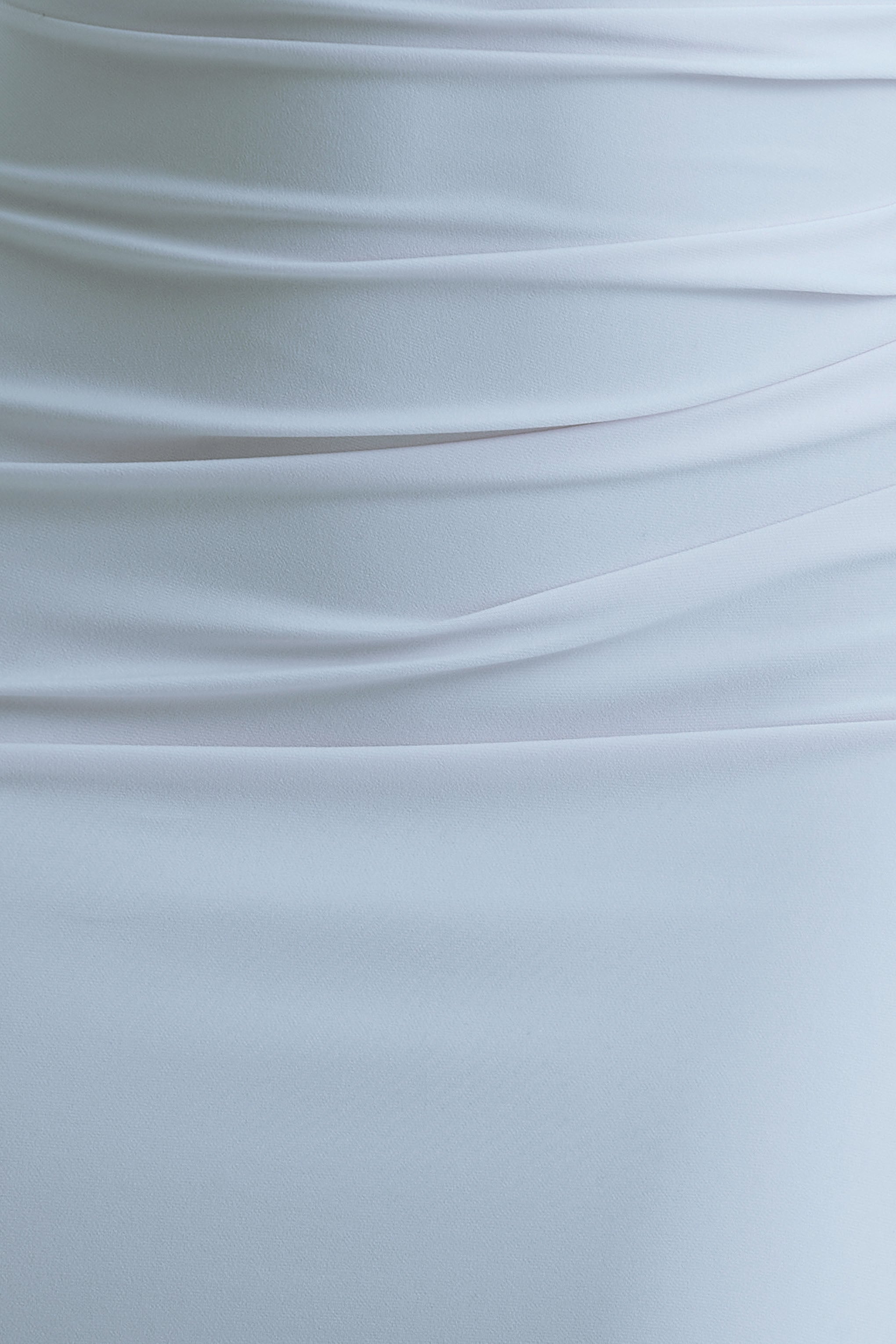 Dressing Up | Powder Blue One Shoulder Maxi Dress With Open Back Detail-Sowoom