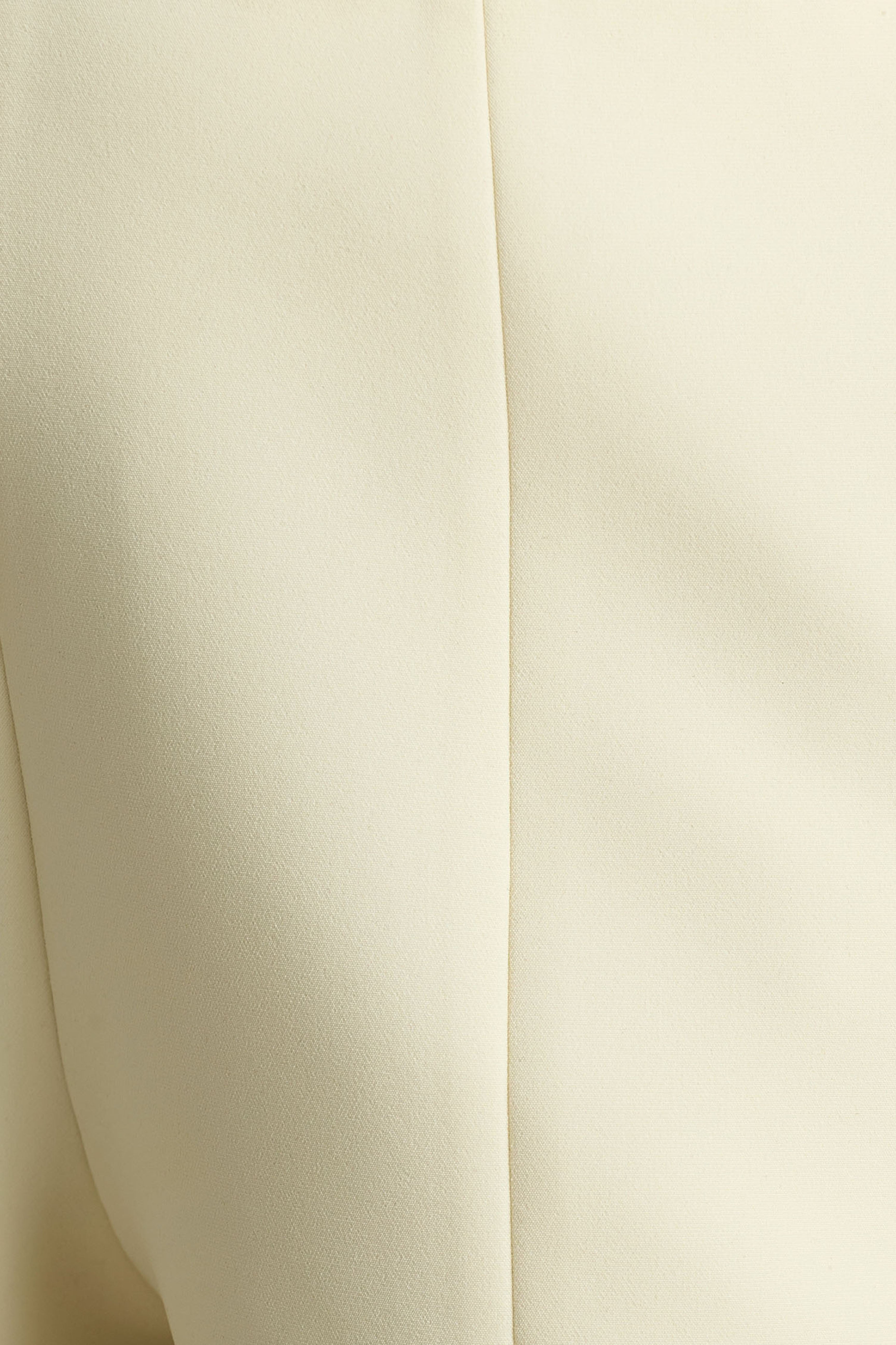 Lina | Cream Tailored Shorts-Sowoom