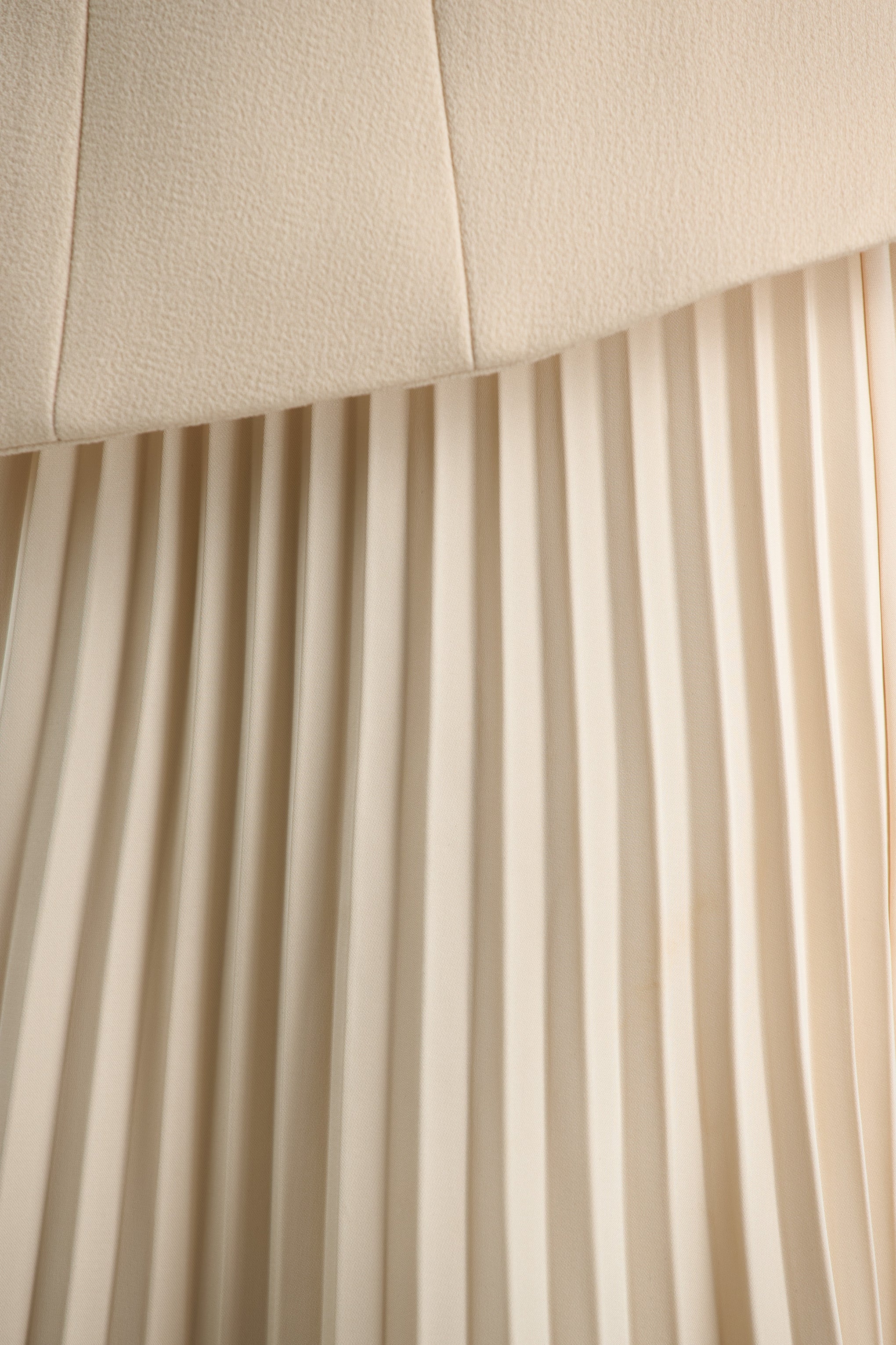 Feeling Good | Nude Bandeau Jumpsuit With Pleated Trouser-Sowoom