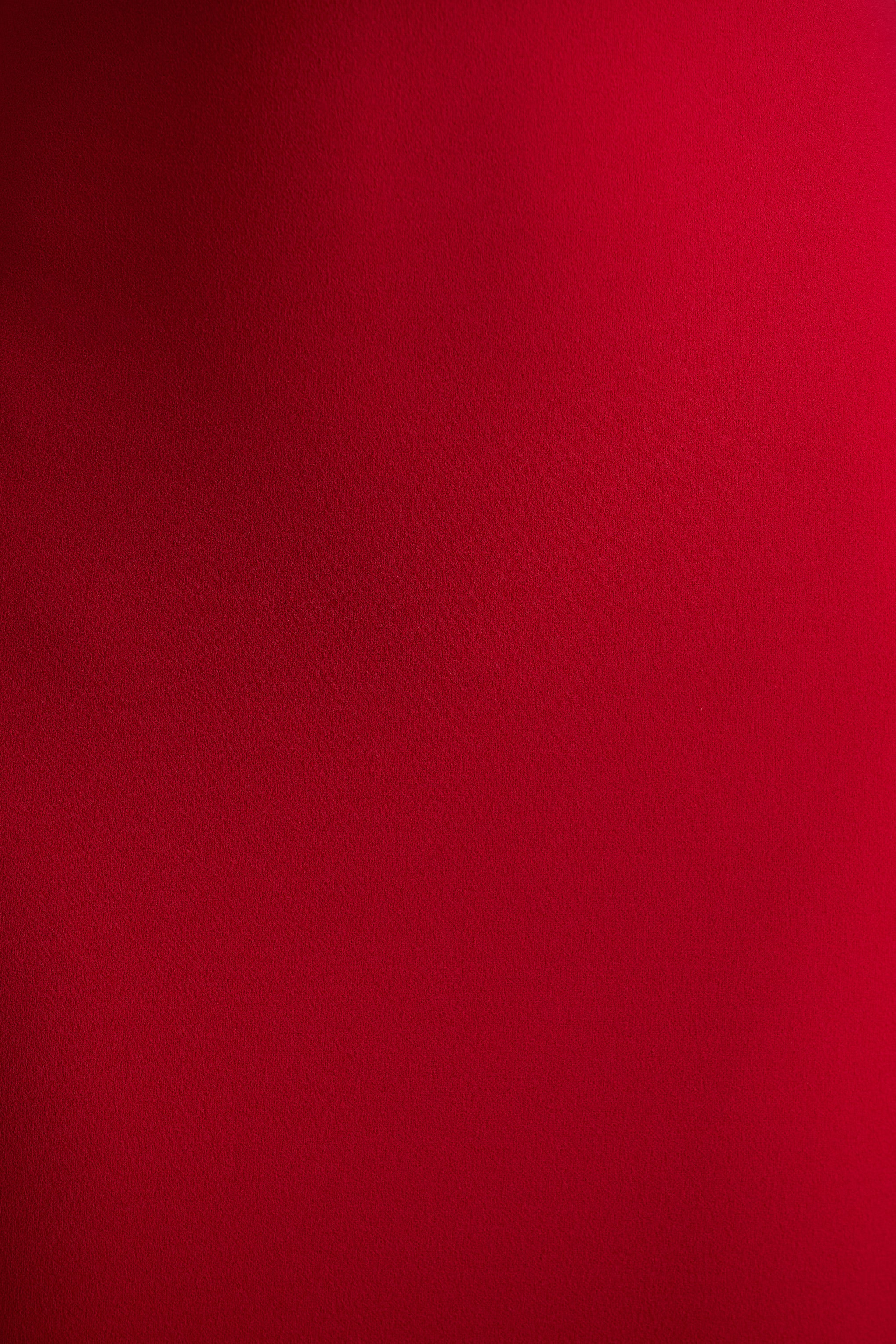 Dakota | Red Puff-Sleeve Midi Dress-Sowoom