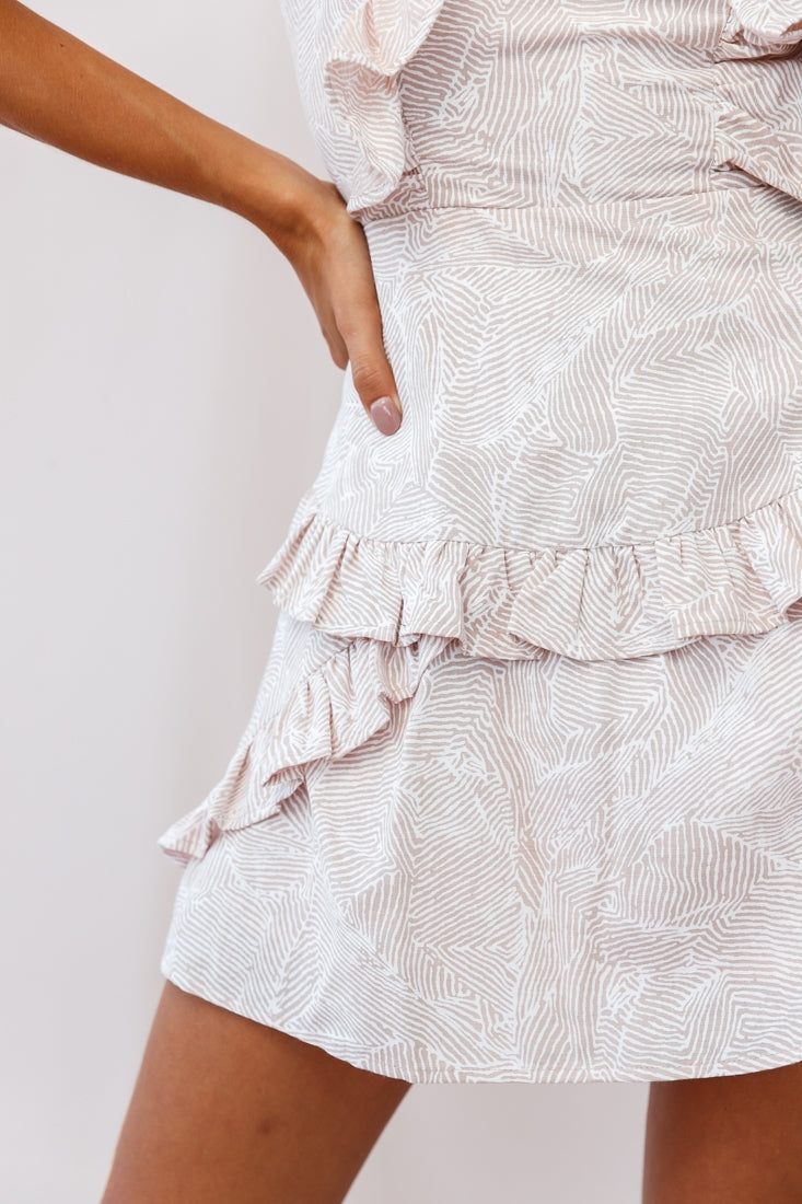 Shiloh Tie-Back Pinafore Dress Blush-Maymioy