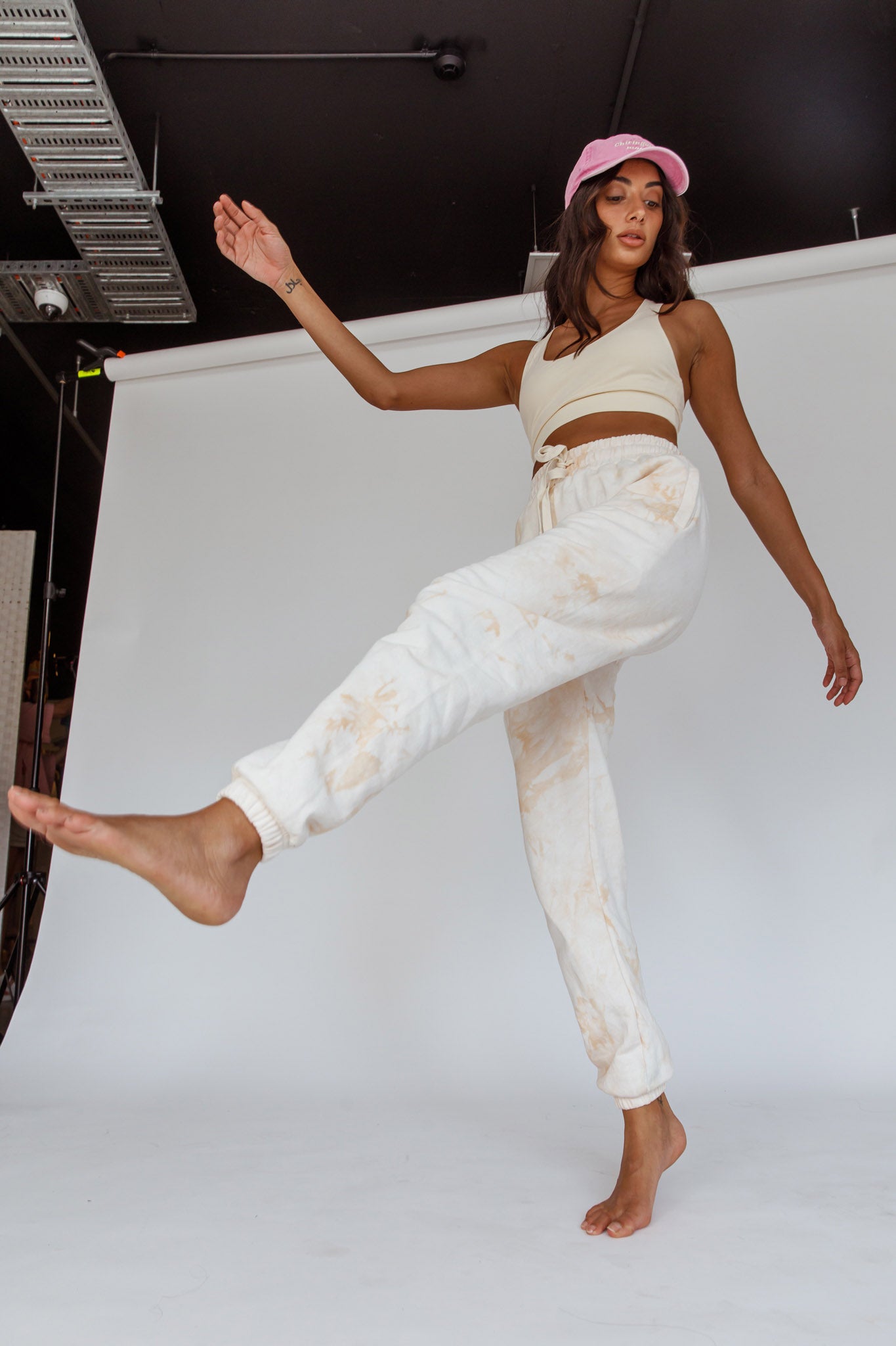 Take It Easy Jogger Track Pants Sand-Maymioy