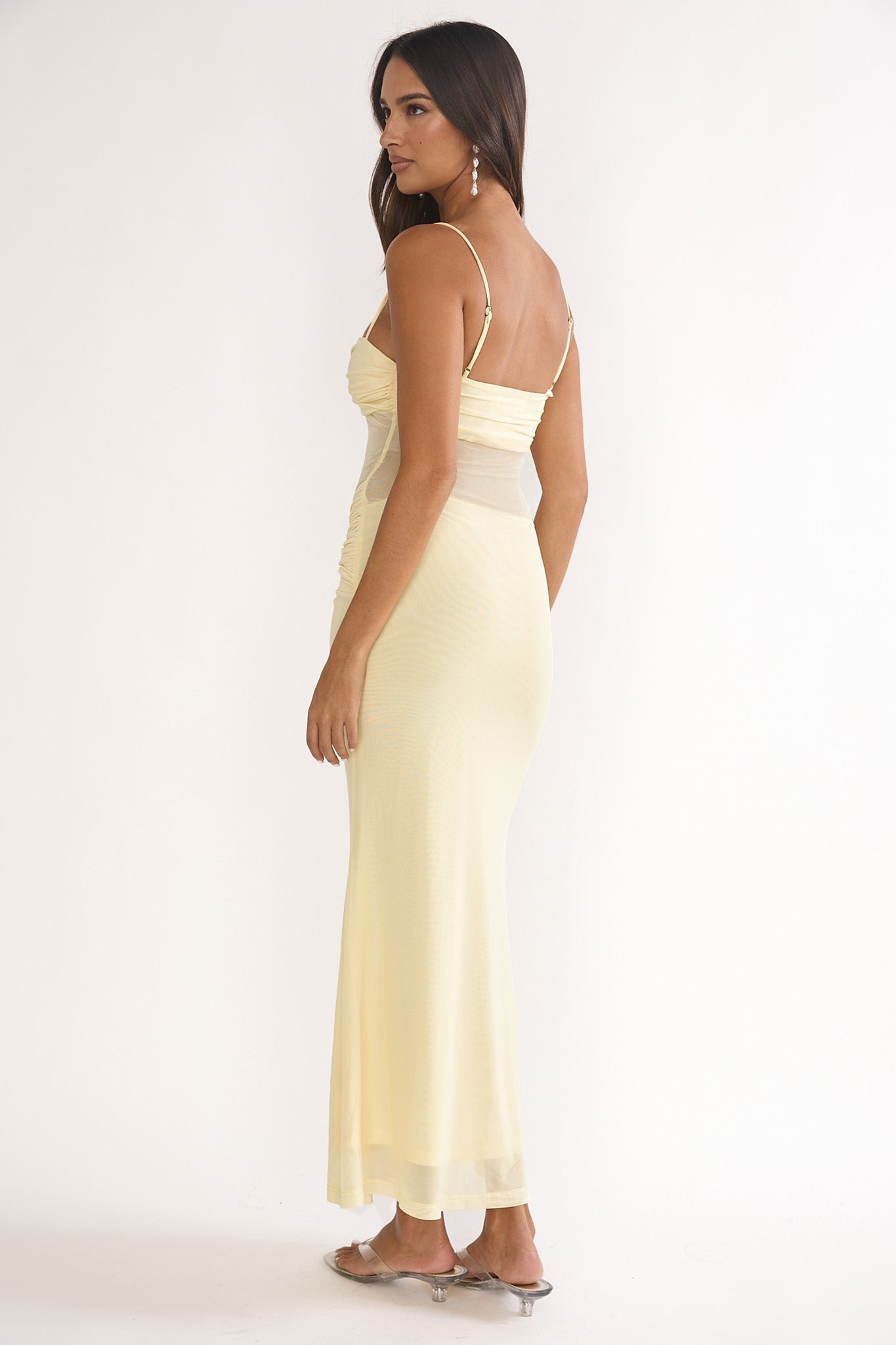 Stara Knot Accent Maxi Dress Butter-Maymioy