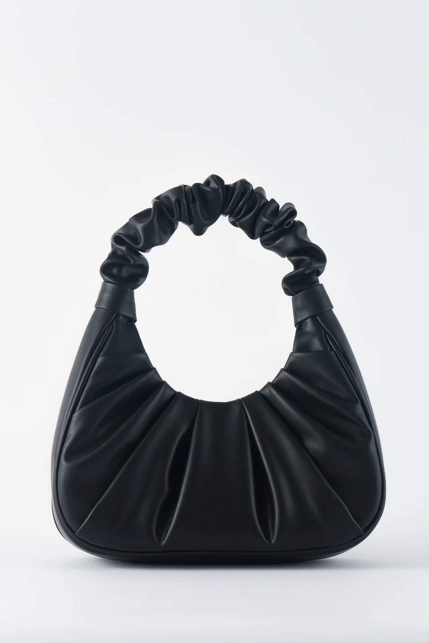 TEN TONES Alani Cloud Bag Black-Maymioy