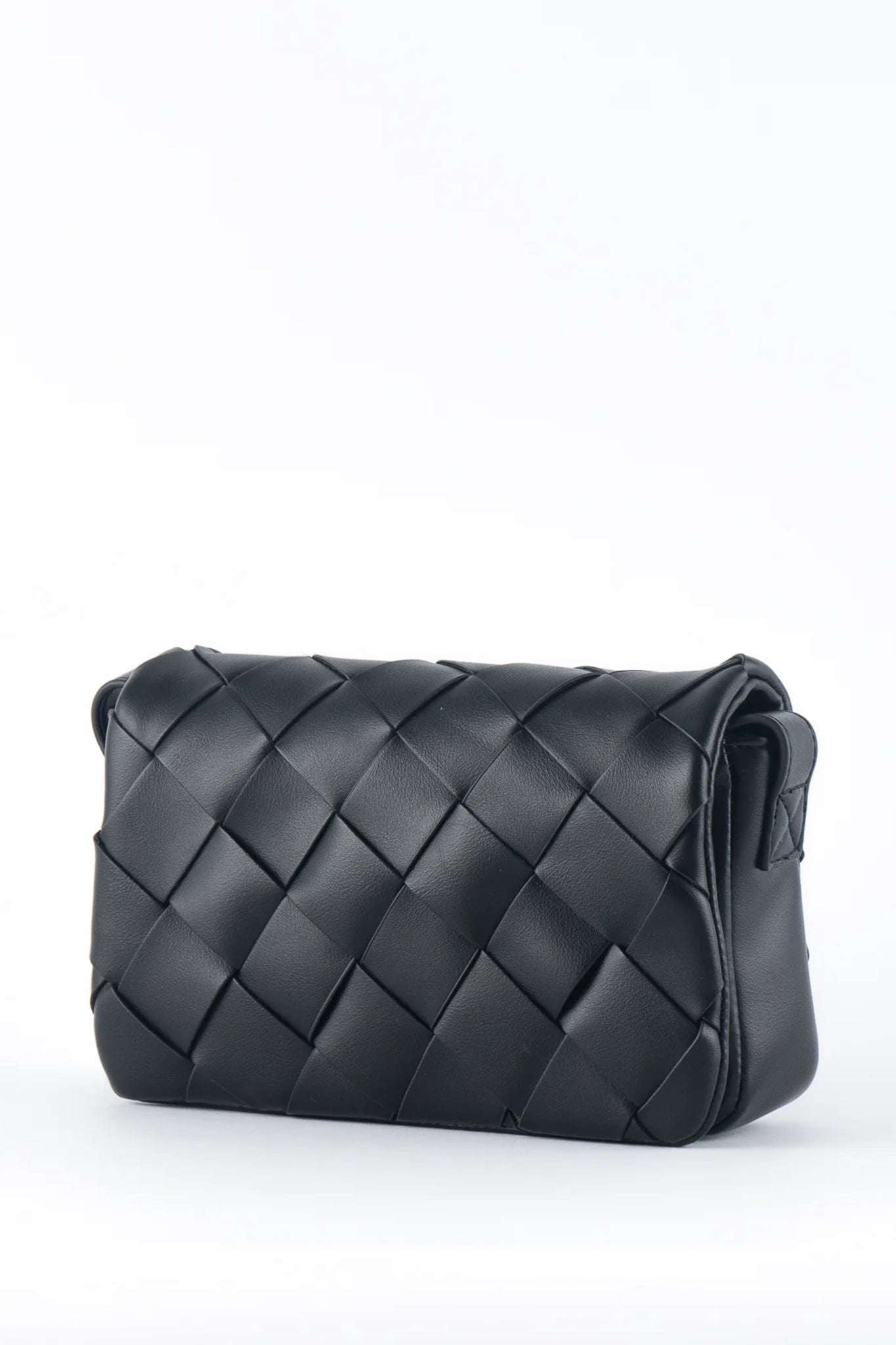 TEN TONES Azure Weave Bag Black-Maymioy