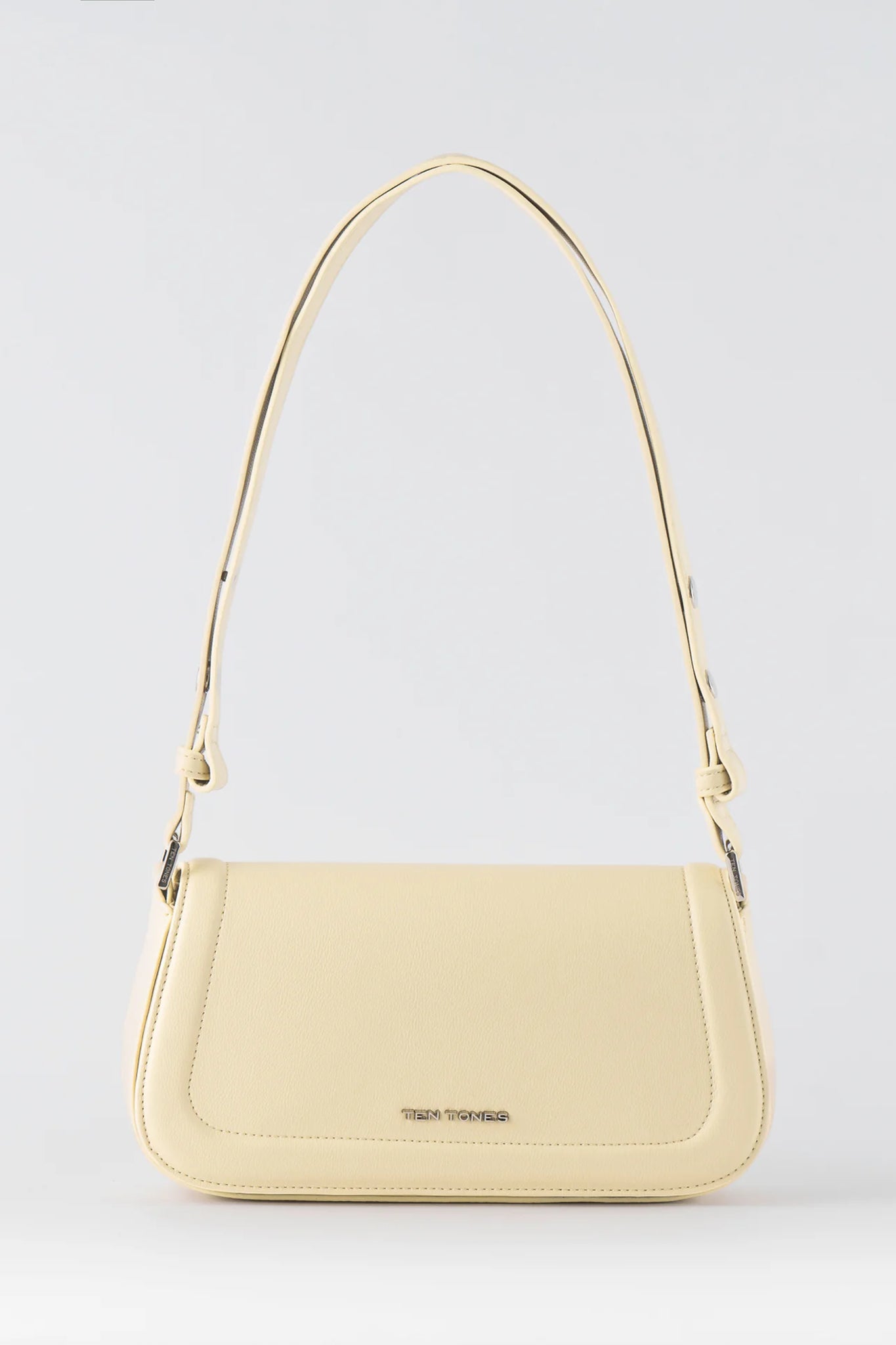 TEN TONES Bruno Baguette Bag Yellow-Maymioy