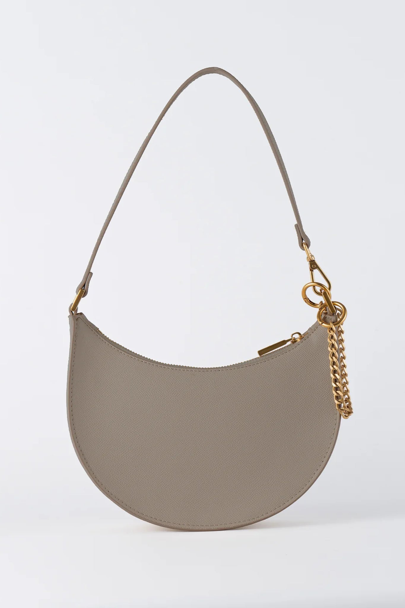 TEN TONES Grayson Moon Bag Beige-Maymioy