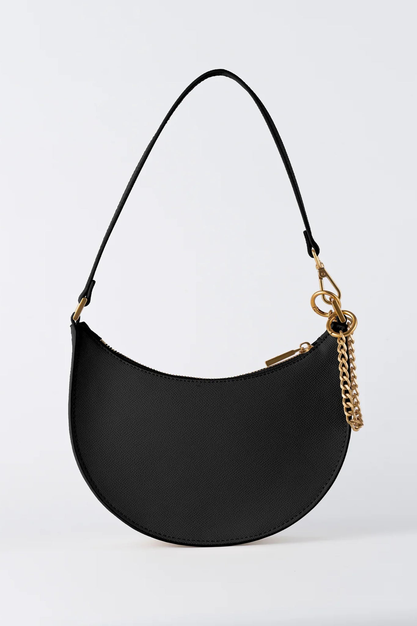 TEN TONES Grayson Moon Bag Black-Maymioy