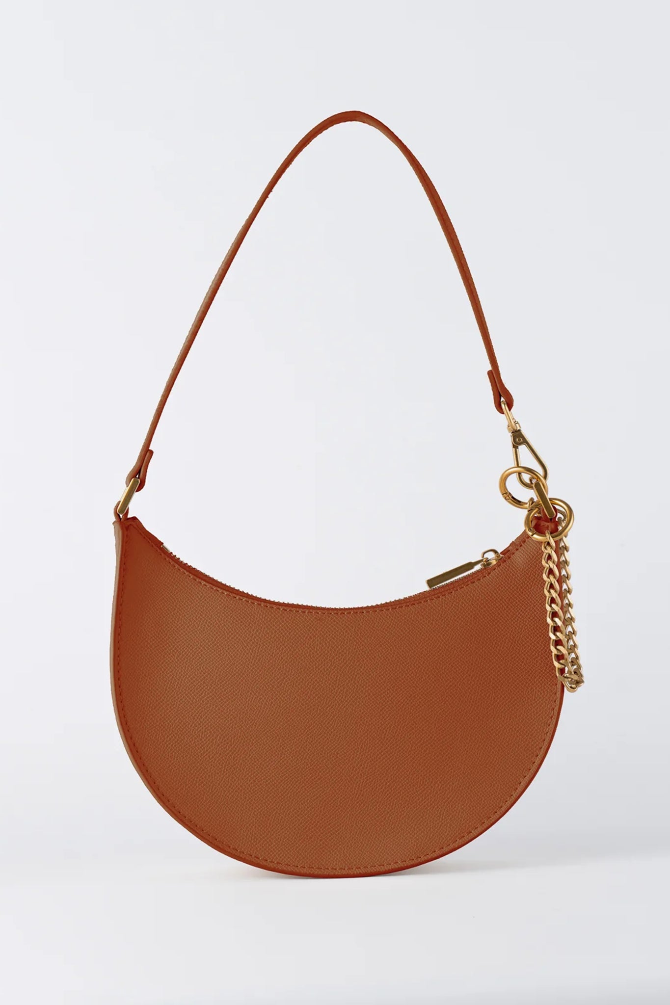 TEN TONES Grayson Moon Bag Orange-Maymioy