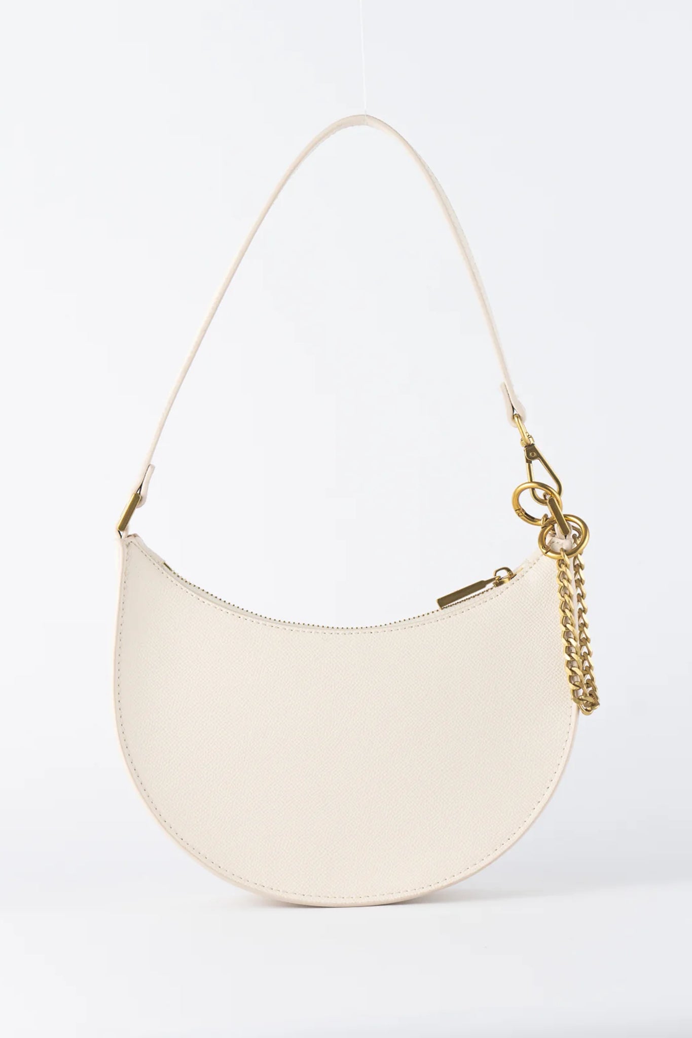 TEN TONES Grayson Moon Bag White-Maymioy