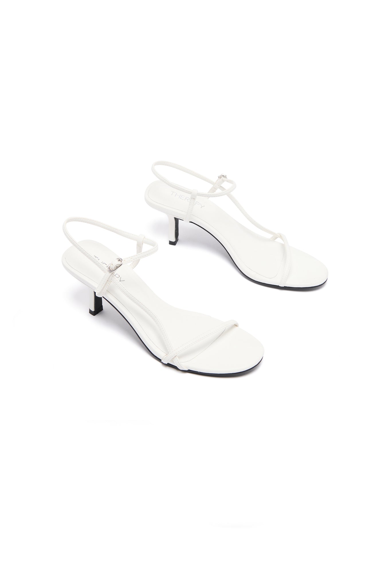 THERAPY Easton Slingback Heel White-Maymioy