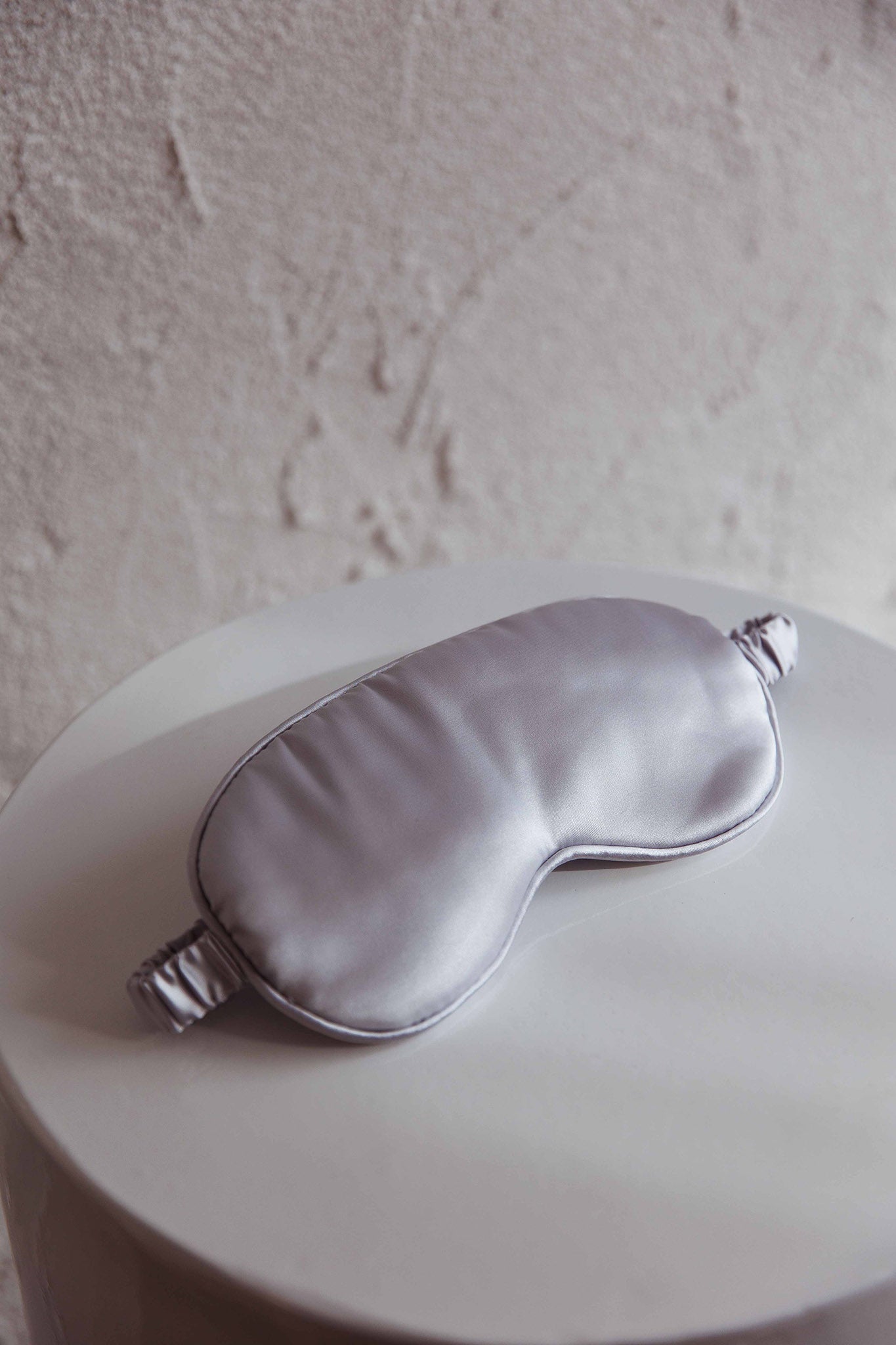 Sweet Dreams Satin Eye Mask Silver-Maymioy
